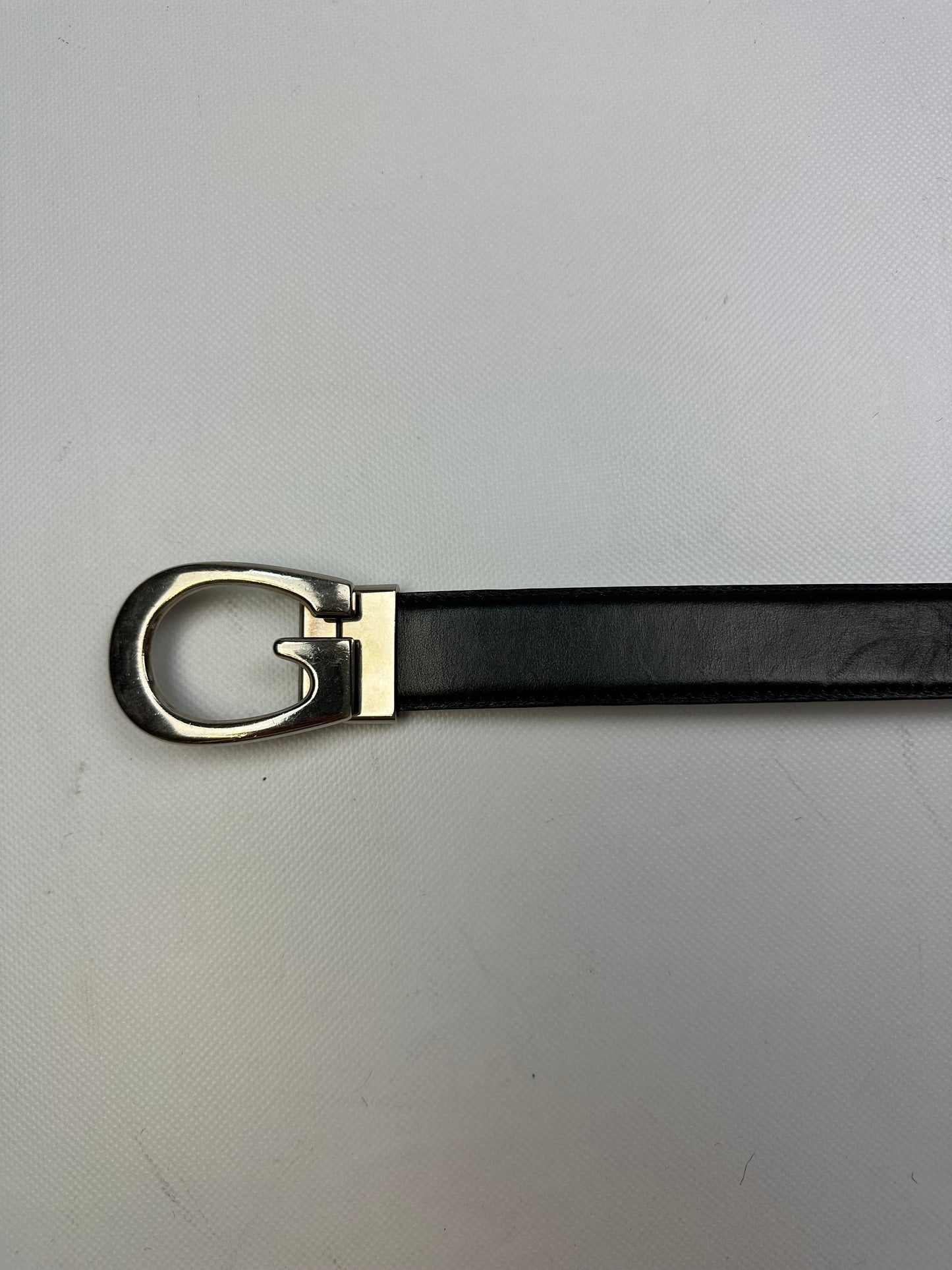 Vintage Gucci Gürtel reversible schwarz/weiß Gr. 85