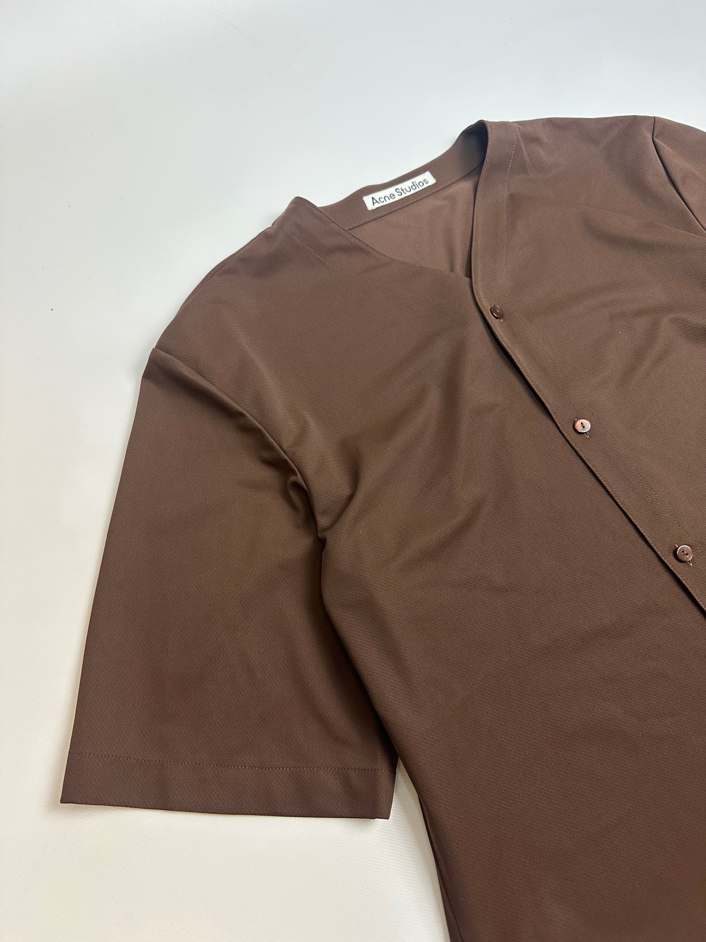 Acne Studios Hemd braun Gr. 48