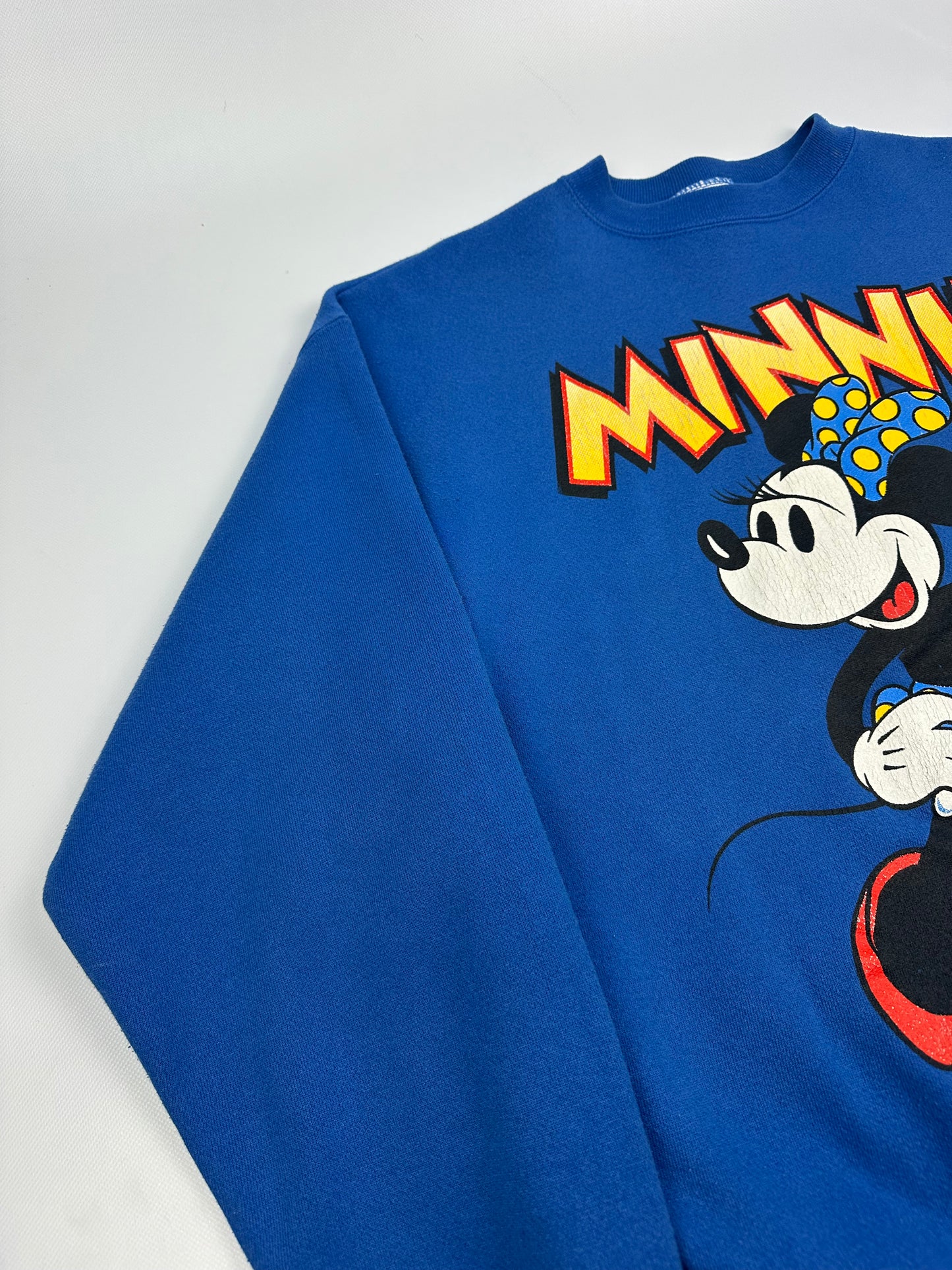 Vintage Disney Minnie Pullover blau XL