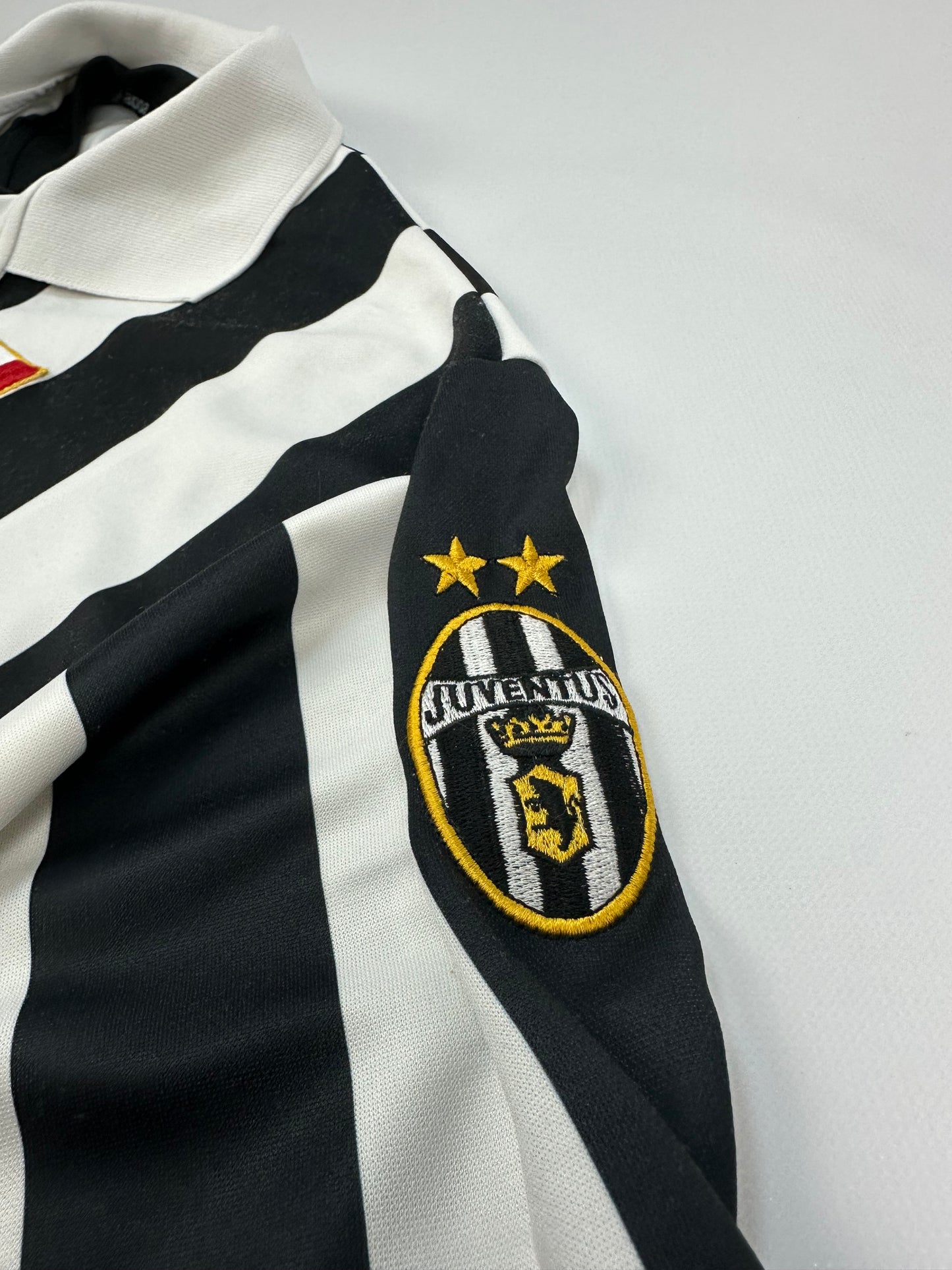 Vintage Kappa Juventus Turin Jersey schwarz/weiß Gr. XL