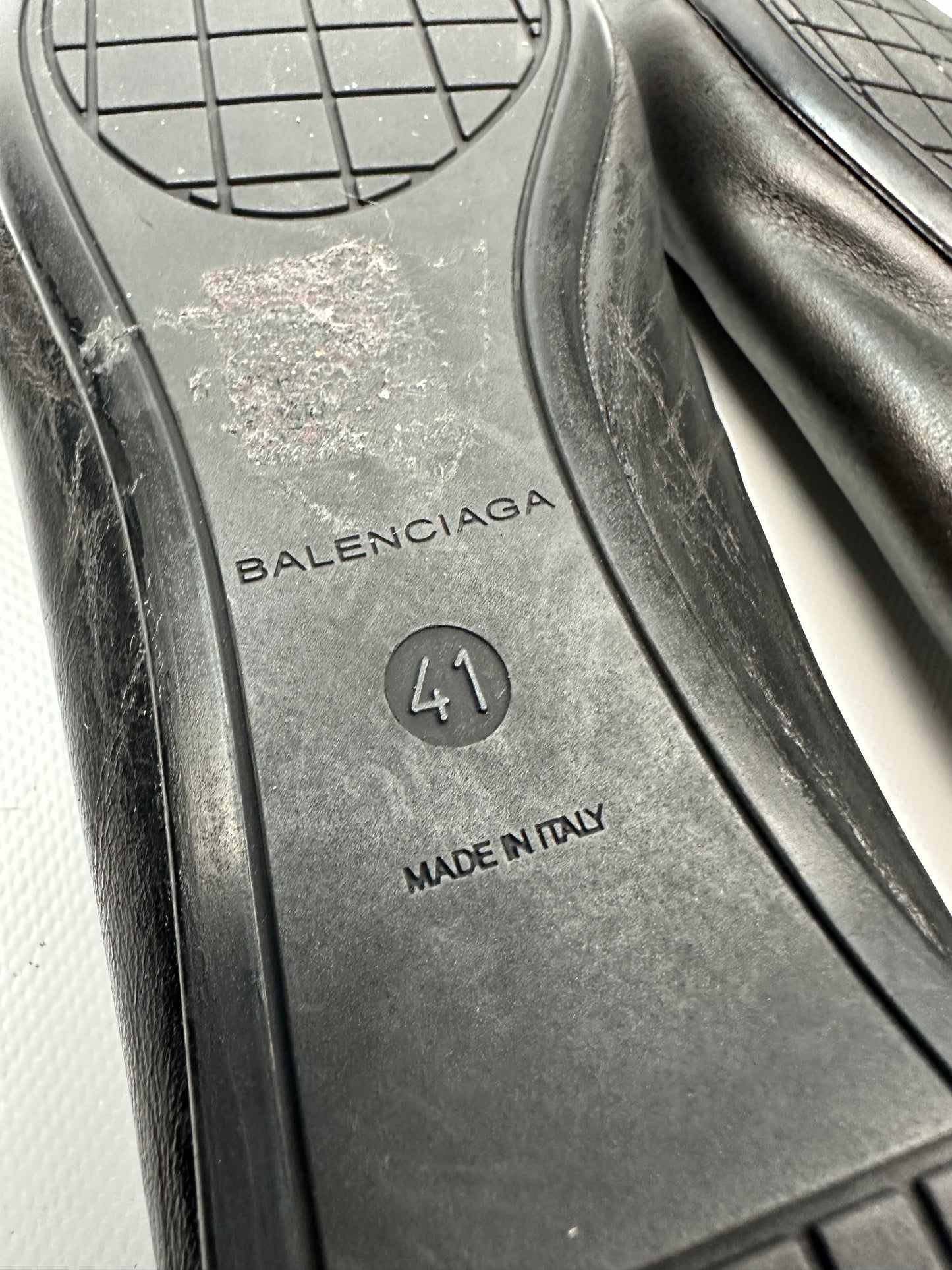 Vintage Balenciaga Ballerinas schwarz Gr. 41