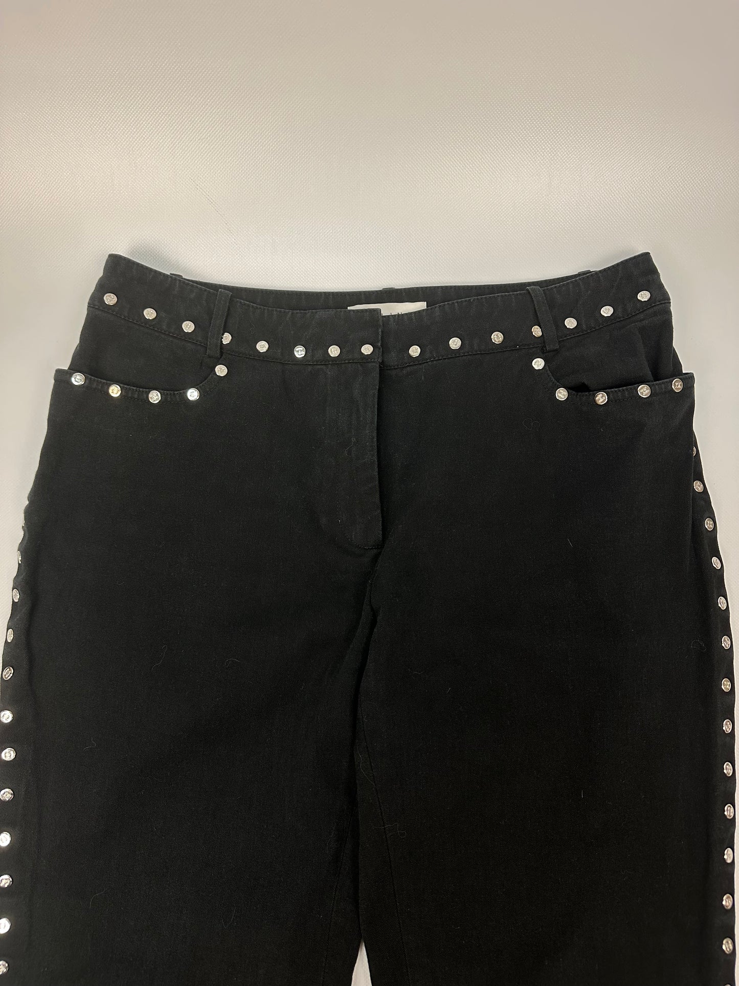 Vintage Celine Jeanshose schwarz Gr. 40