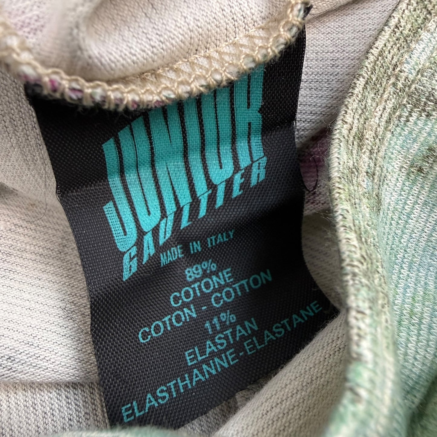 Vintage Gaultier Junior Rock grün Dead Stock Gr. 40