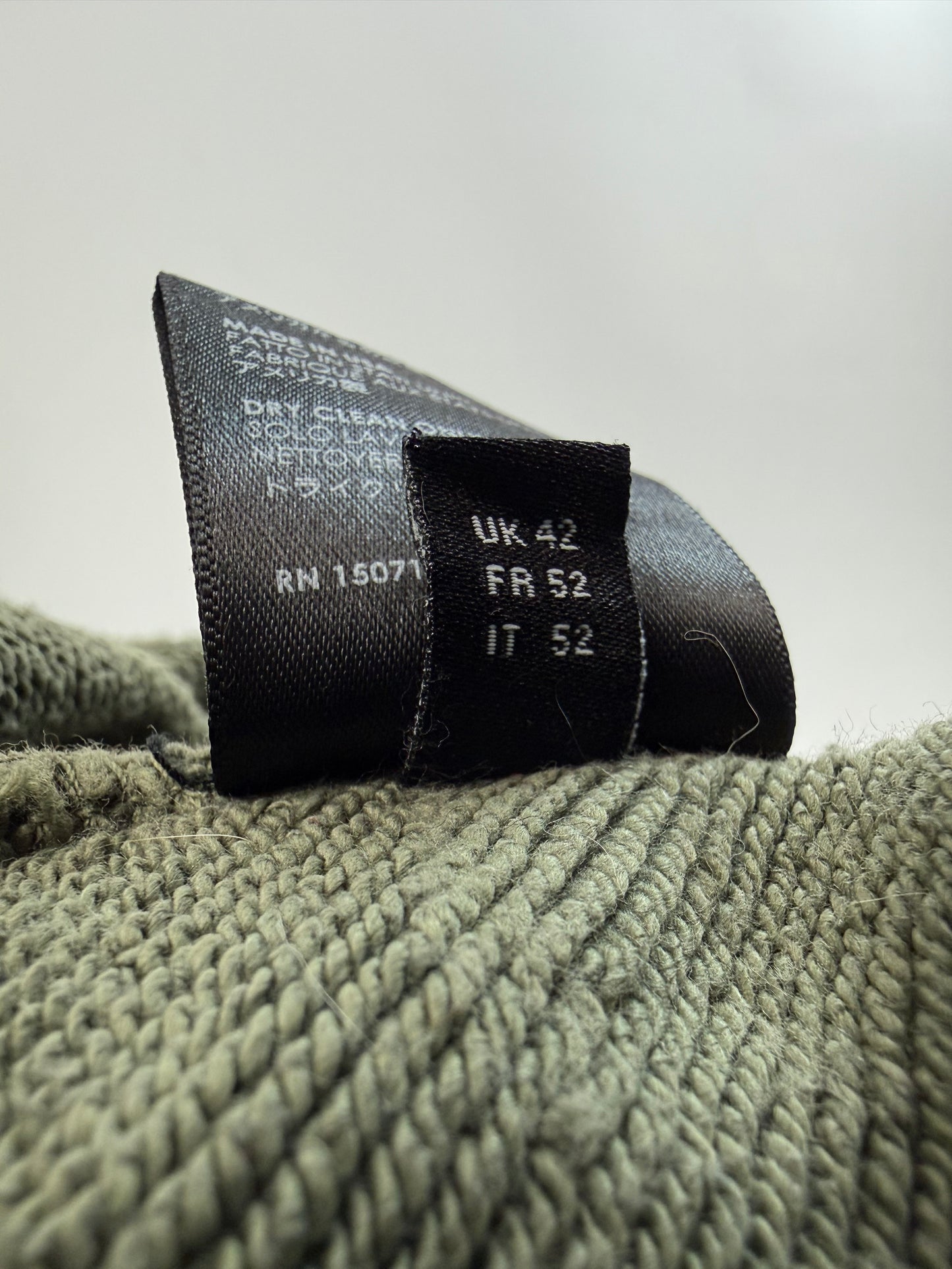 Amiri Pullover Khaki grün Gr. IT52