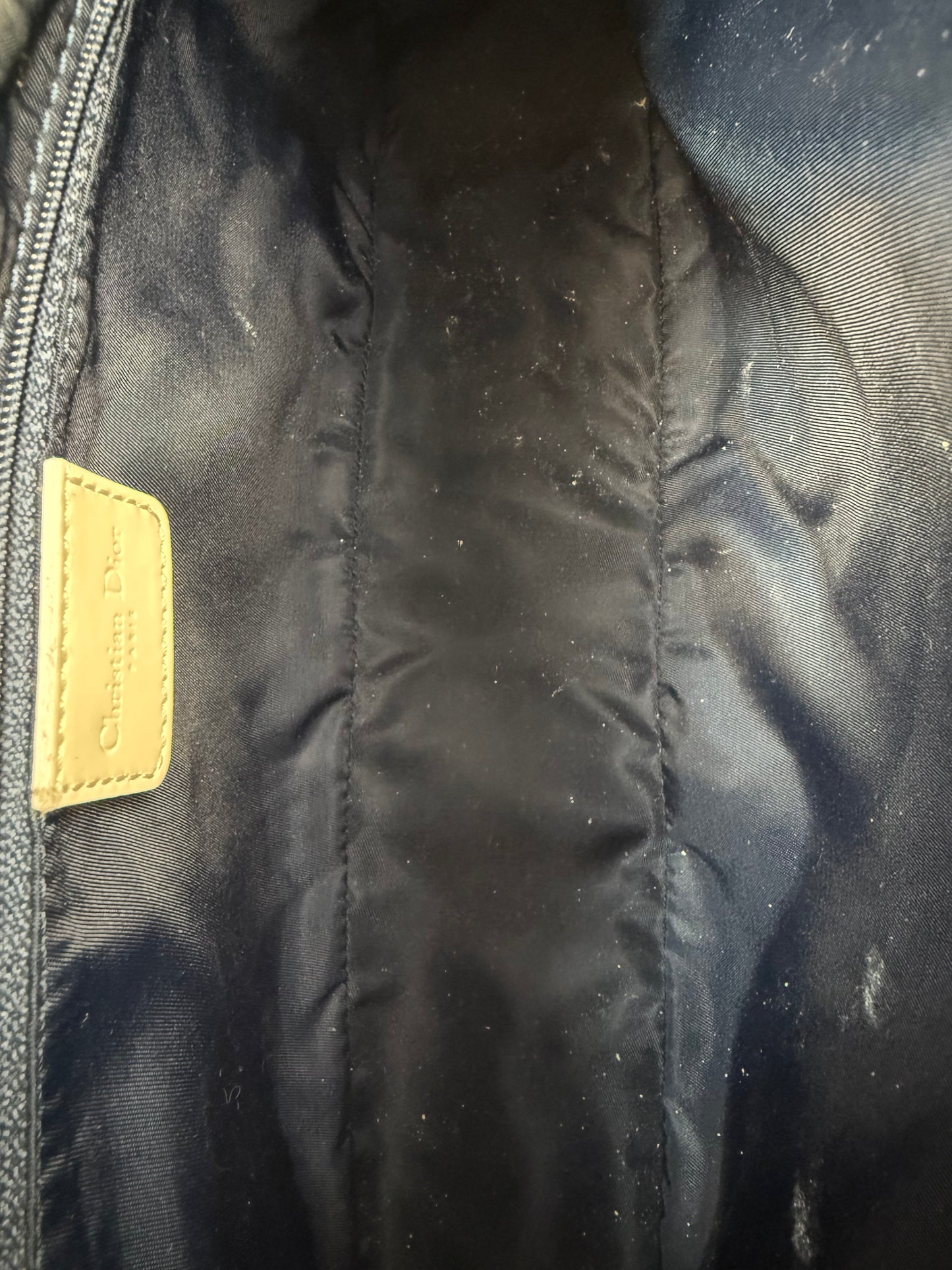 Christian Dior Trotter Sidebag navy