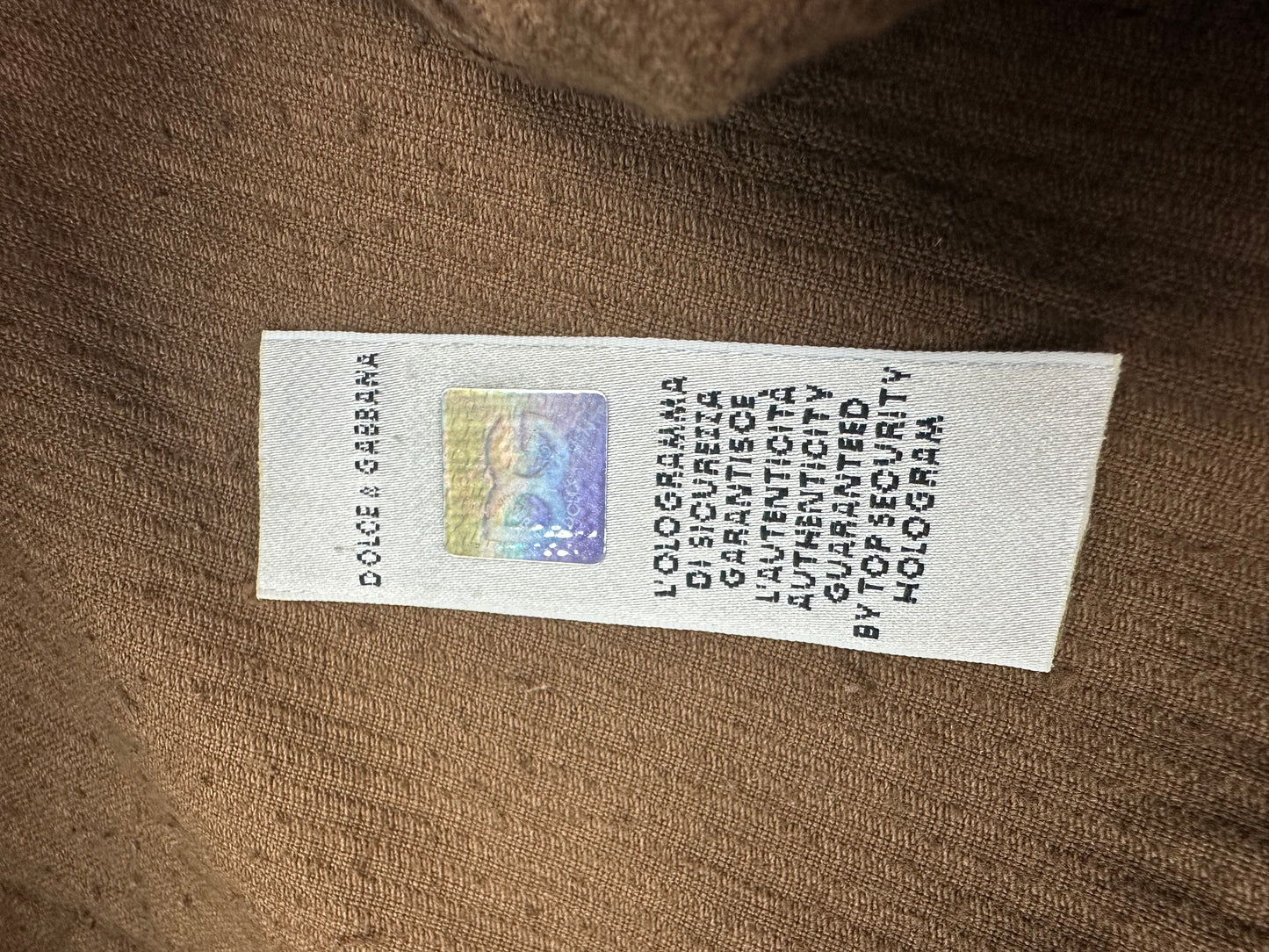 Vintage Dolce & Gabbana Rock braun Gr. 32