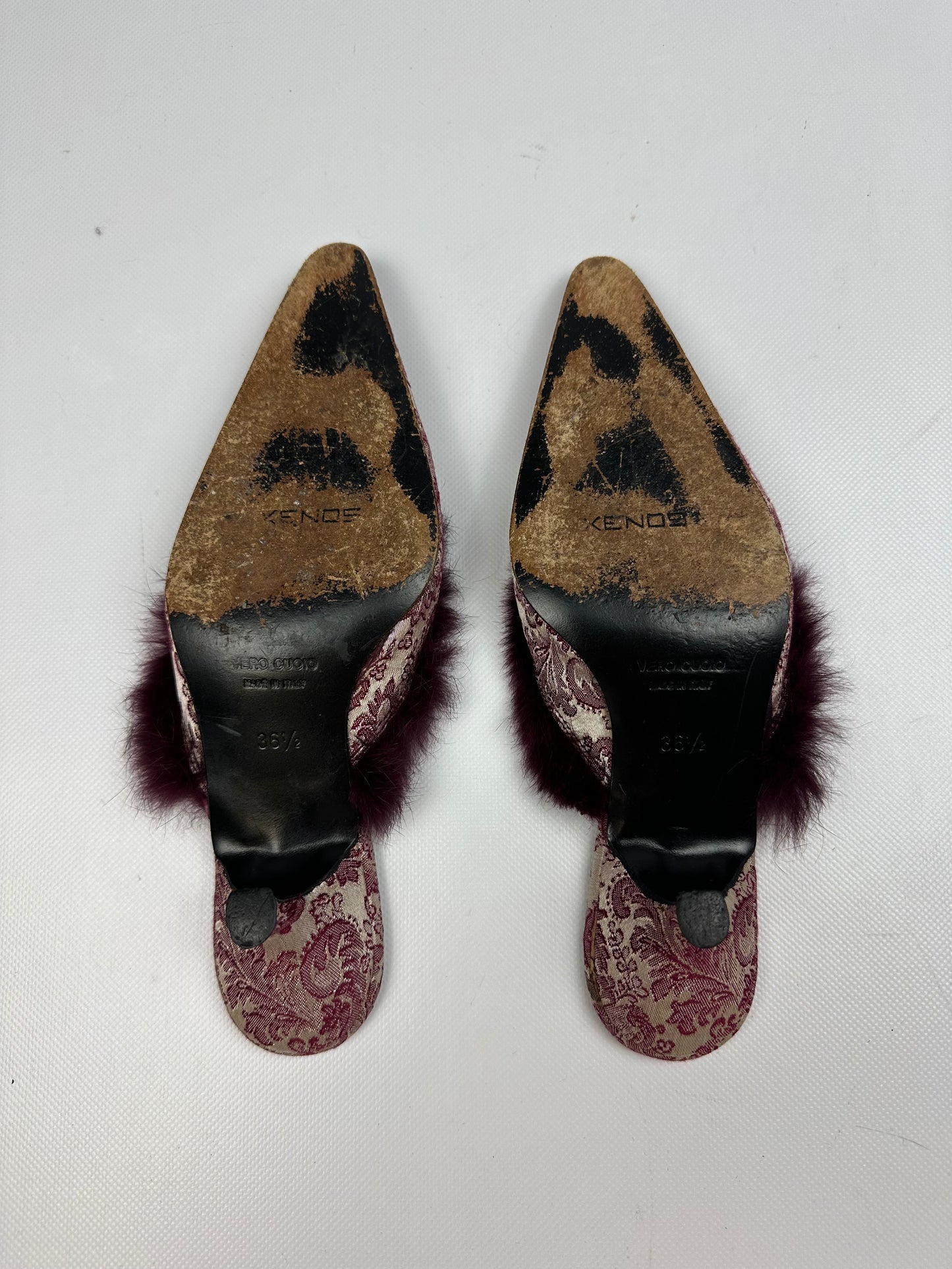 Vintage Xenos Pumps rot Gr. 36,5