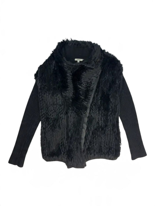 Helmut Lang AW 2000 Asymetric Fur Jacke