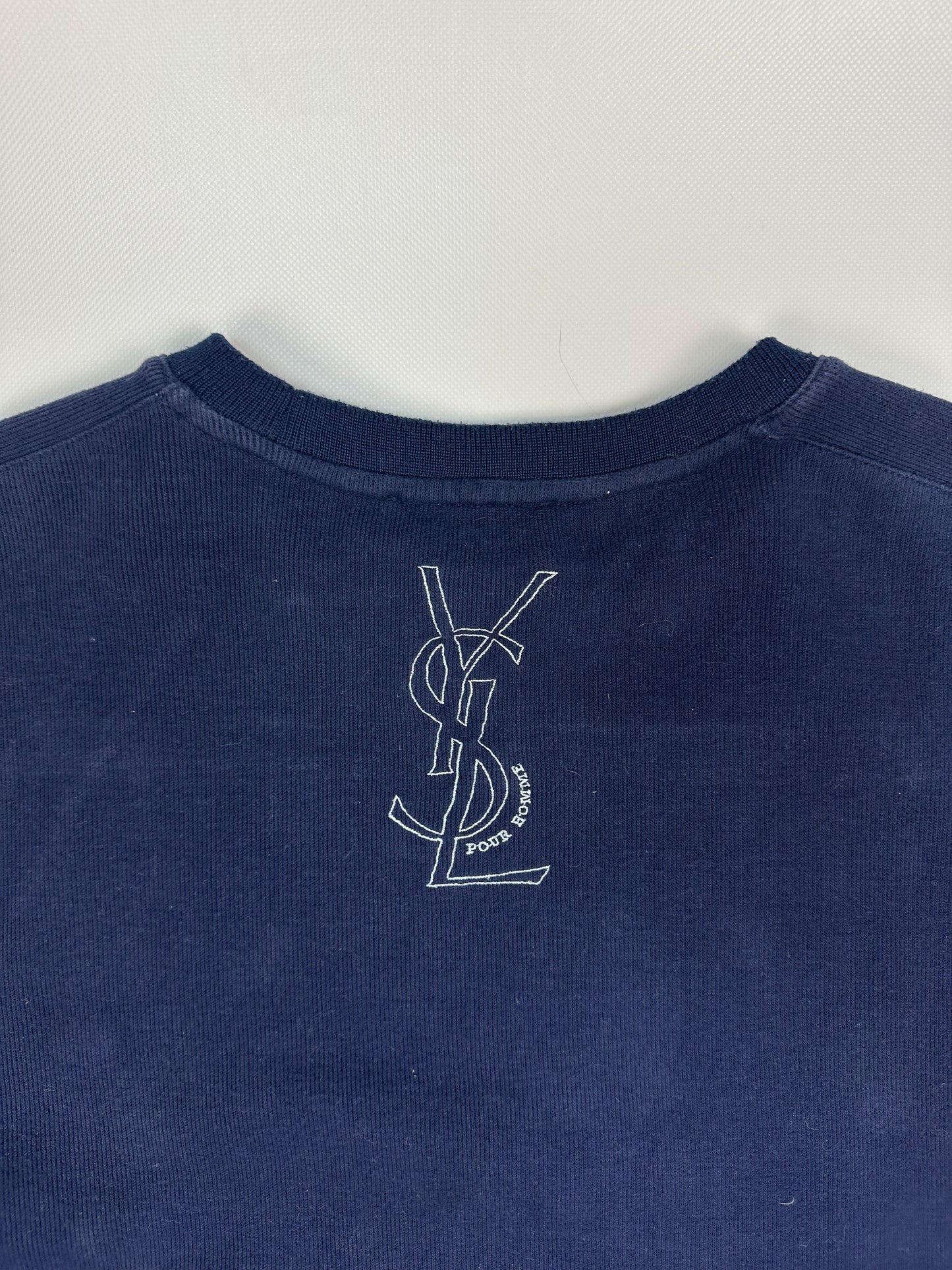 Vintage Yves Saint Laurent Pullover navy Gr. L