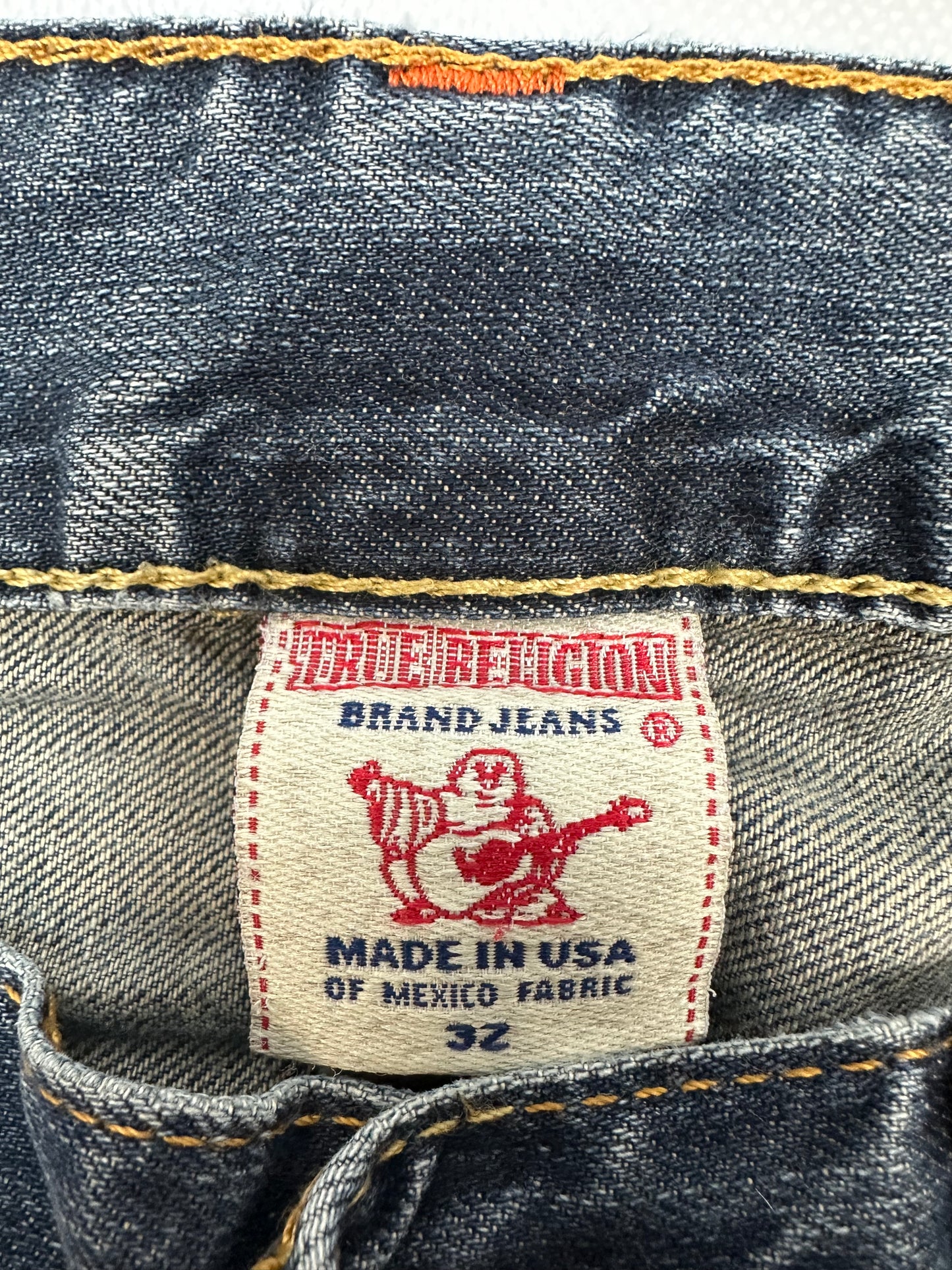 Vintage True Religion Jeanshose blau Gr. 32