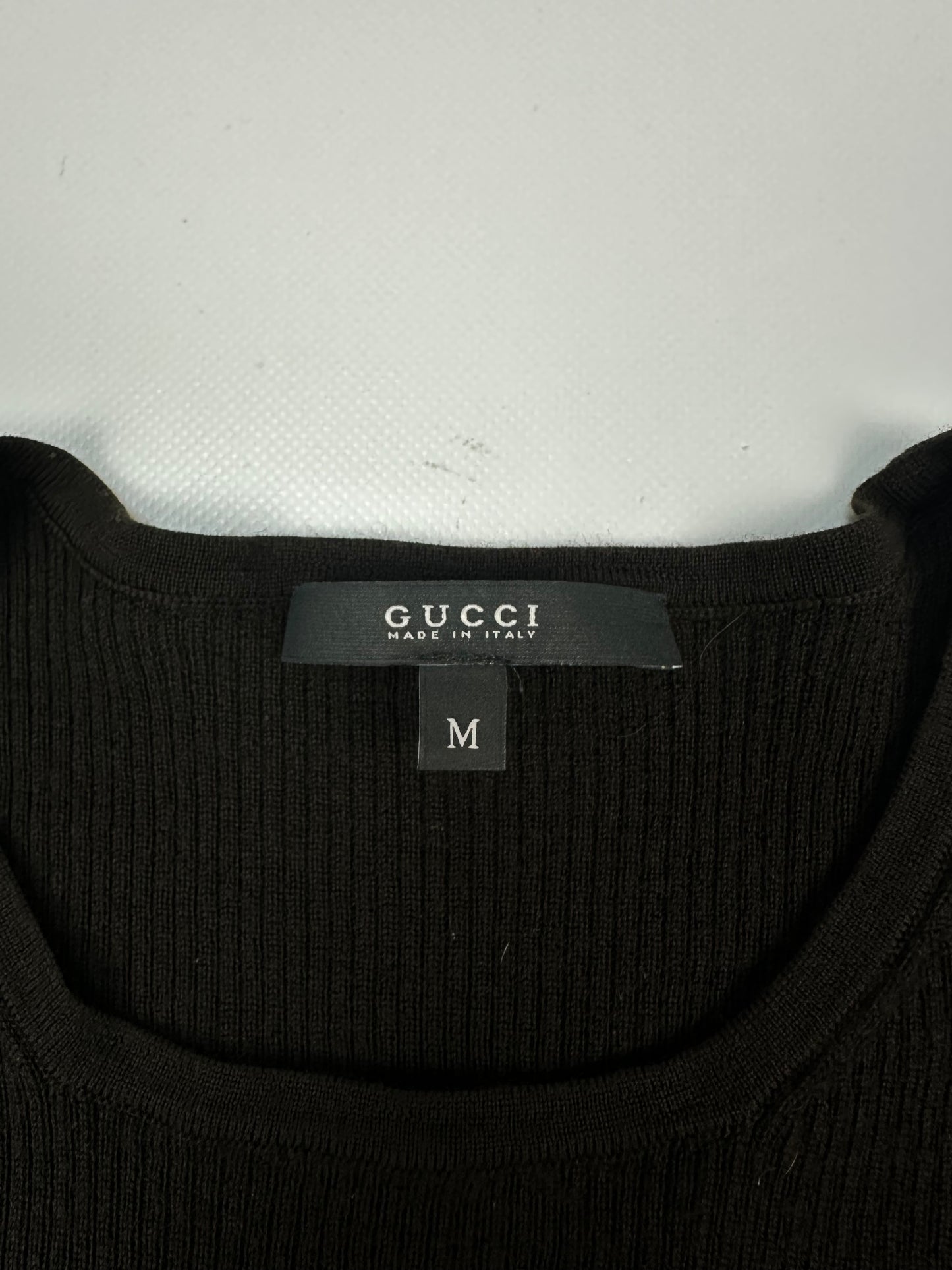 Vintage Gucci T-Shirt braun Damen Gr. M