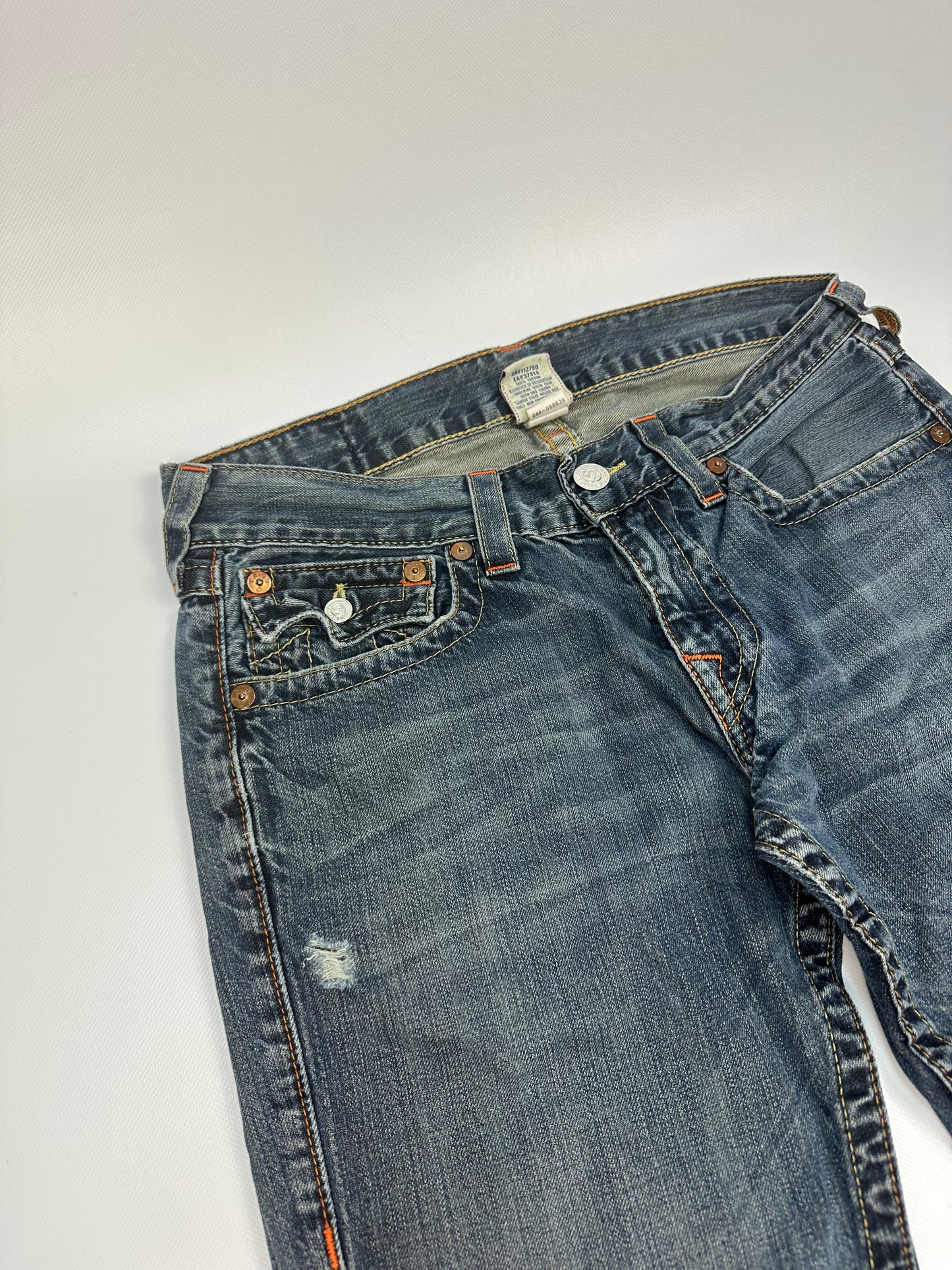Vintage True Religion Jeanshose blau Gr. 32
