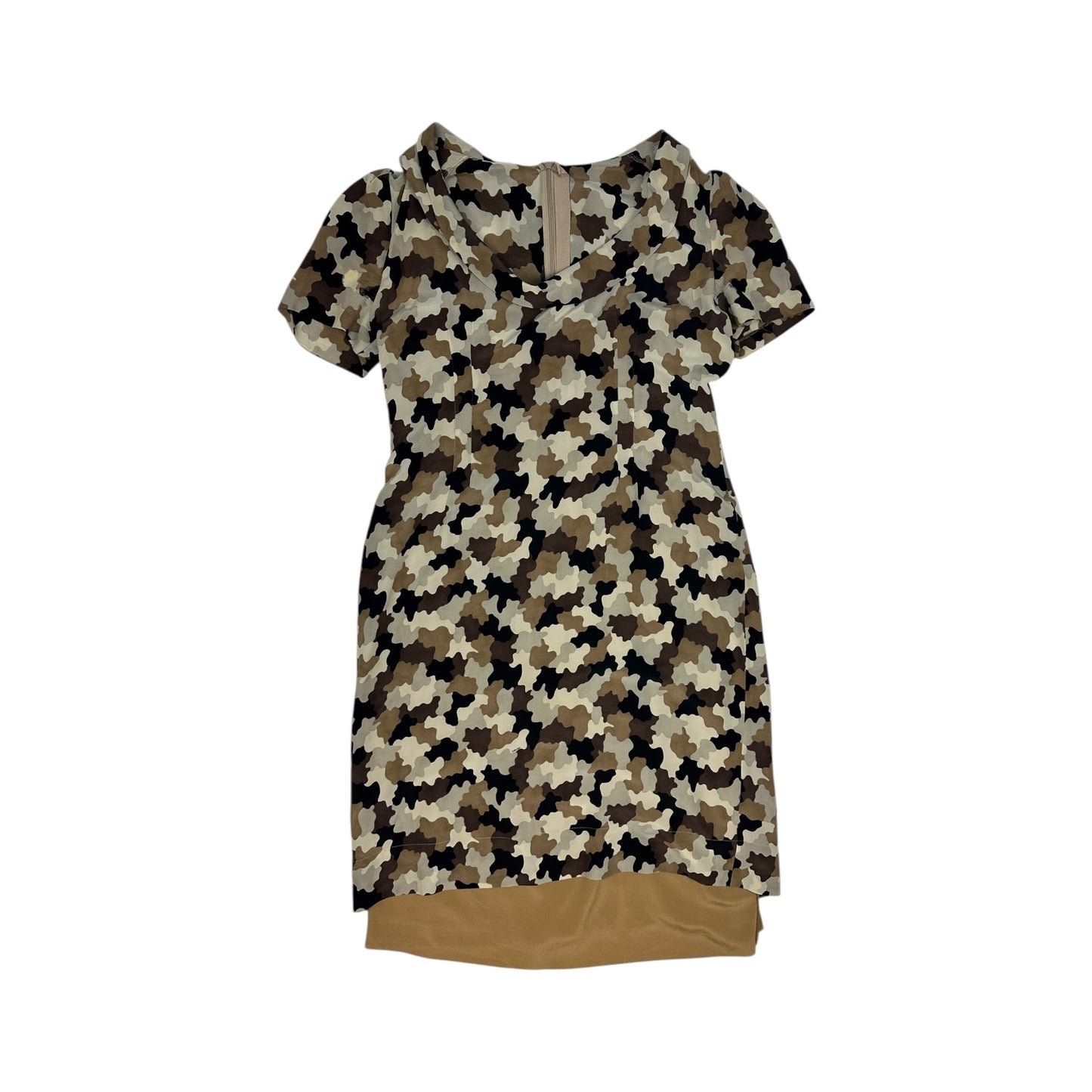 Prada Camouflage Kleid braun/beige Gr. 42