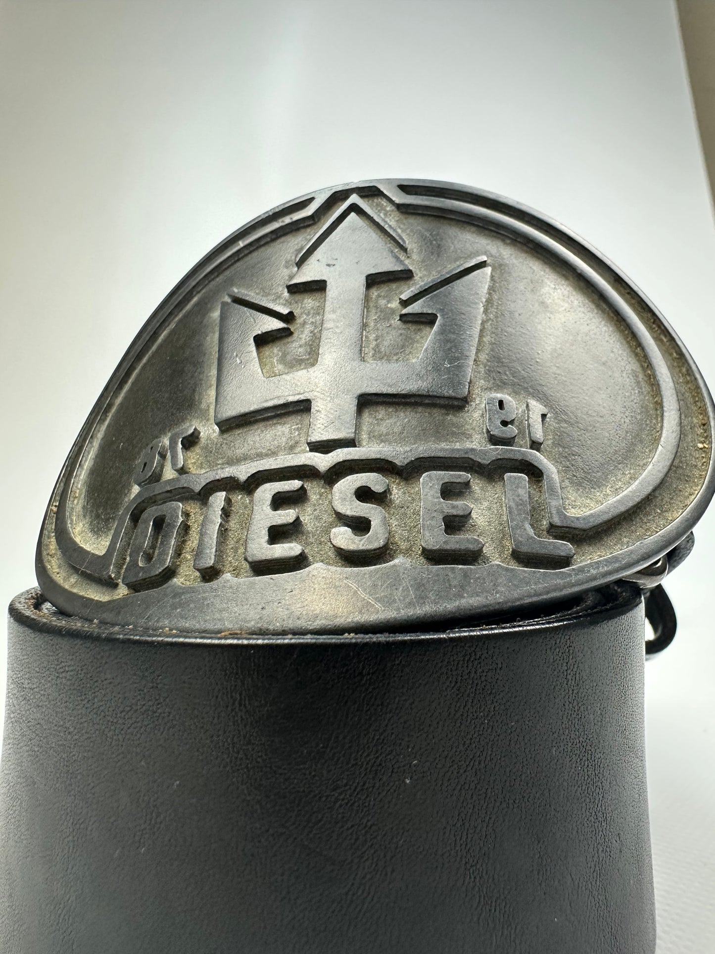 Vintage Diesel Gürtel schwarz Gr. 95