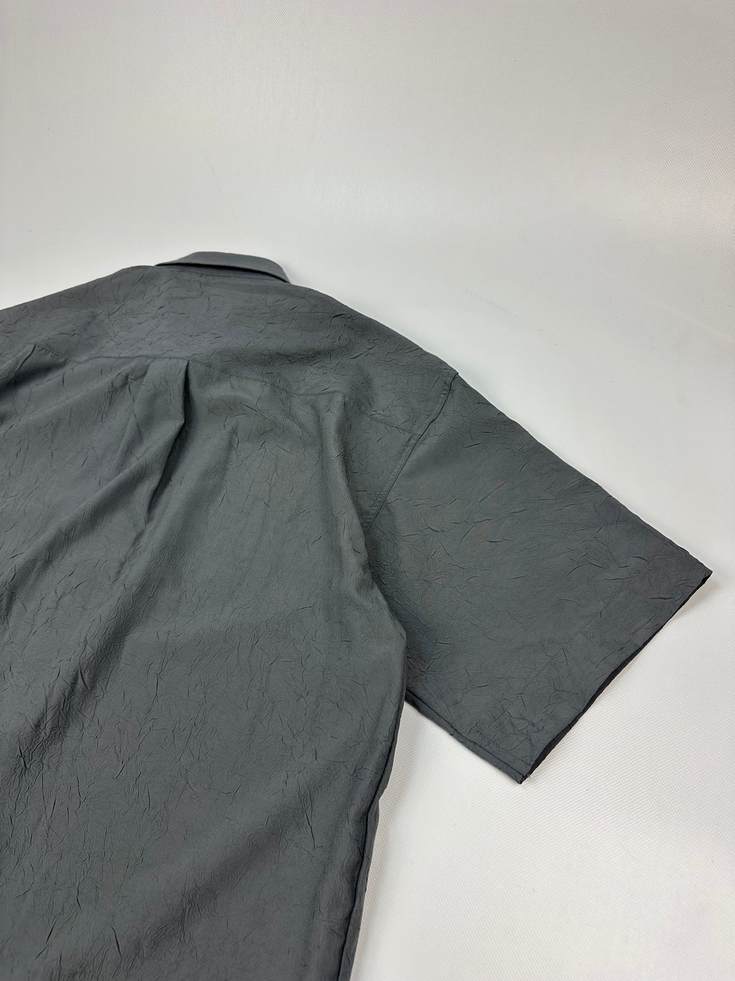 Vintage Versace Hemd grau Gr. L