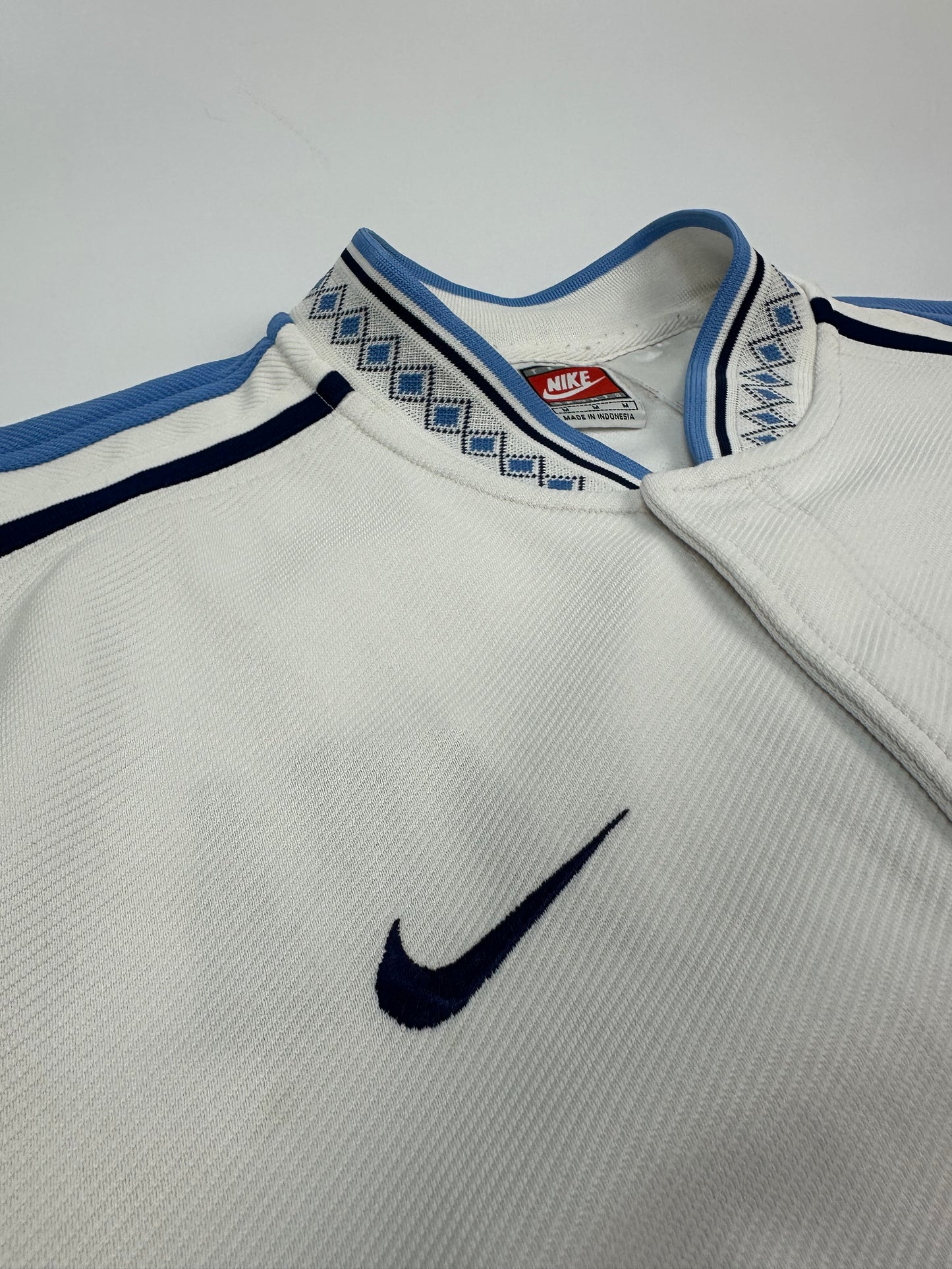 Vintage Nike North Carolina Baseball Trikot blau/weiß Gr. M