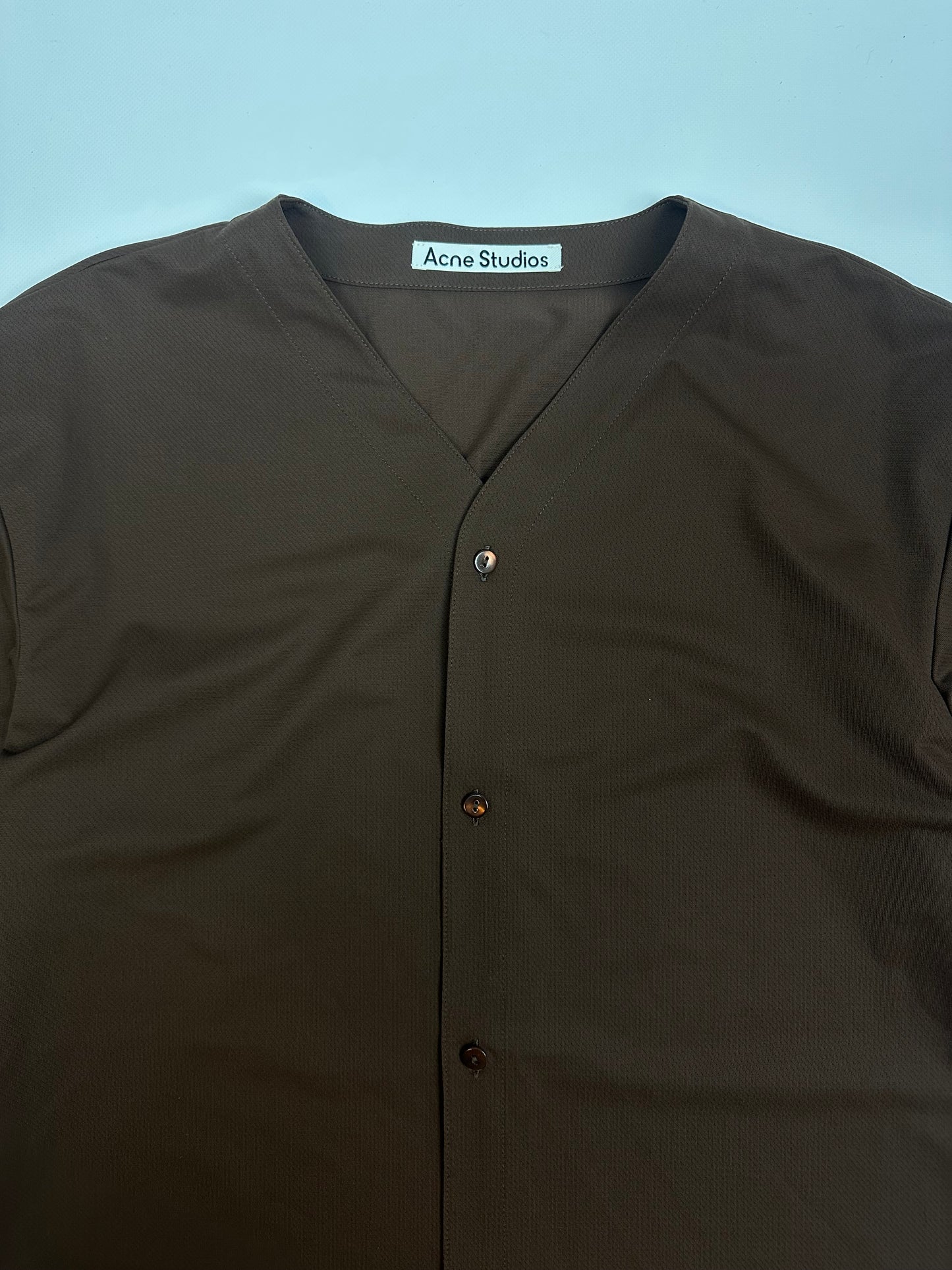 Acne Studios Hemd braun Gr. 48