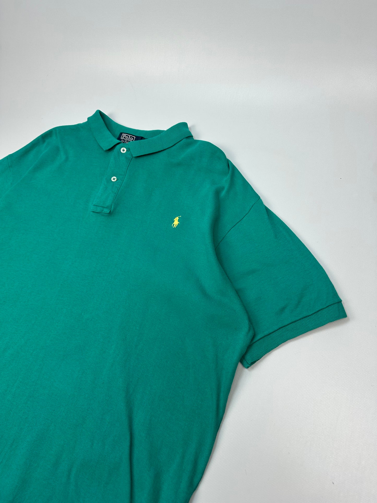 Vintage Polo Ralph Lauren Polohemd türkis XXL