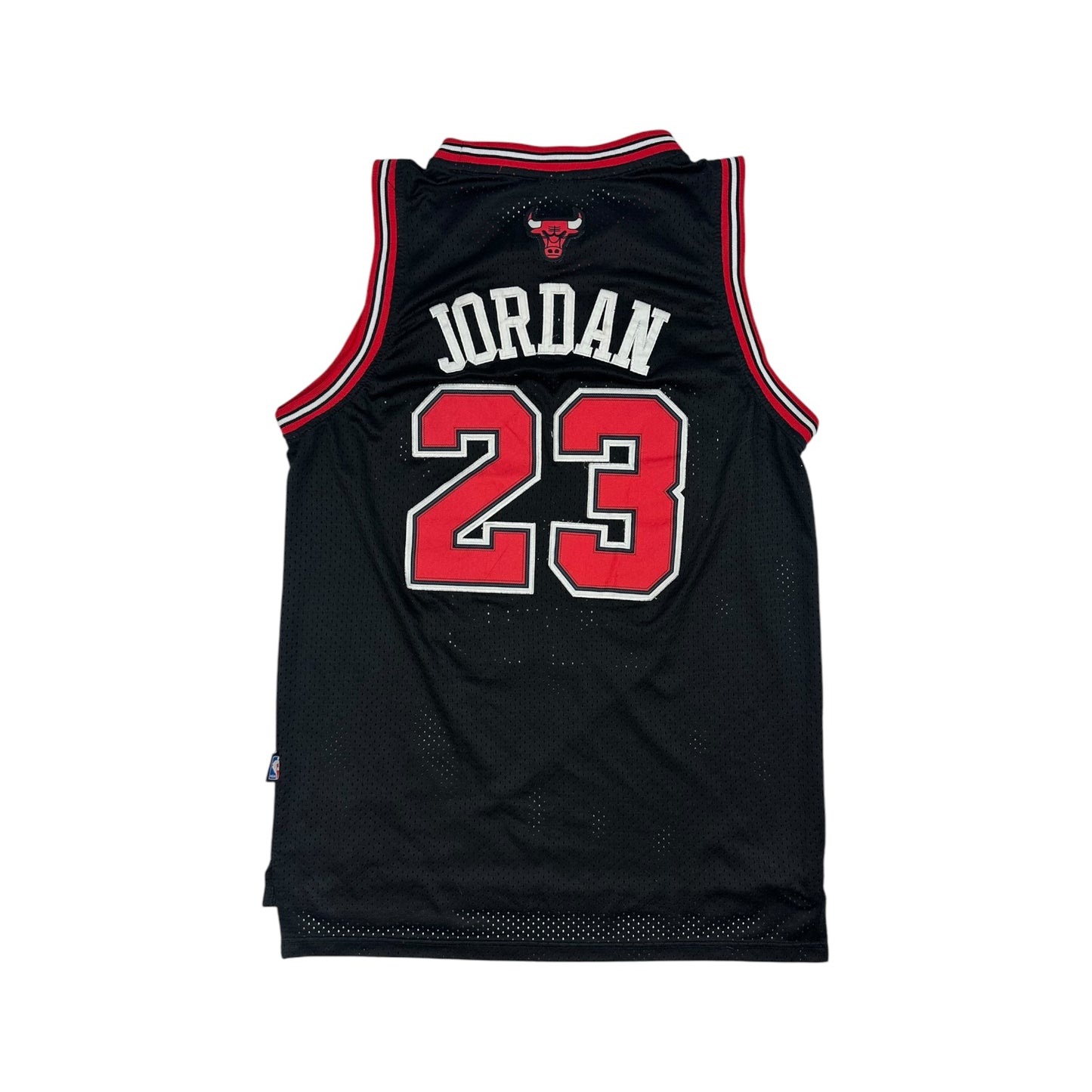 Vintage Nike Chicago Bulls / Jordan Basketball Trikot schwarz/rot Gr. M