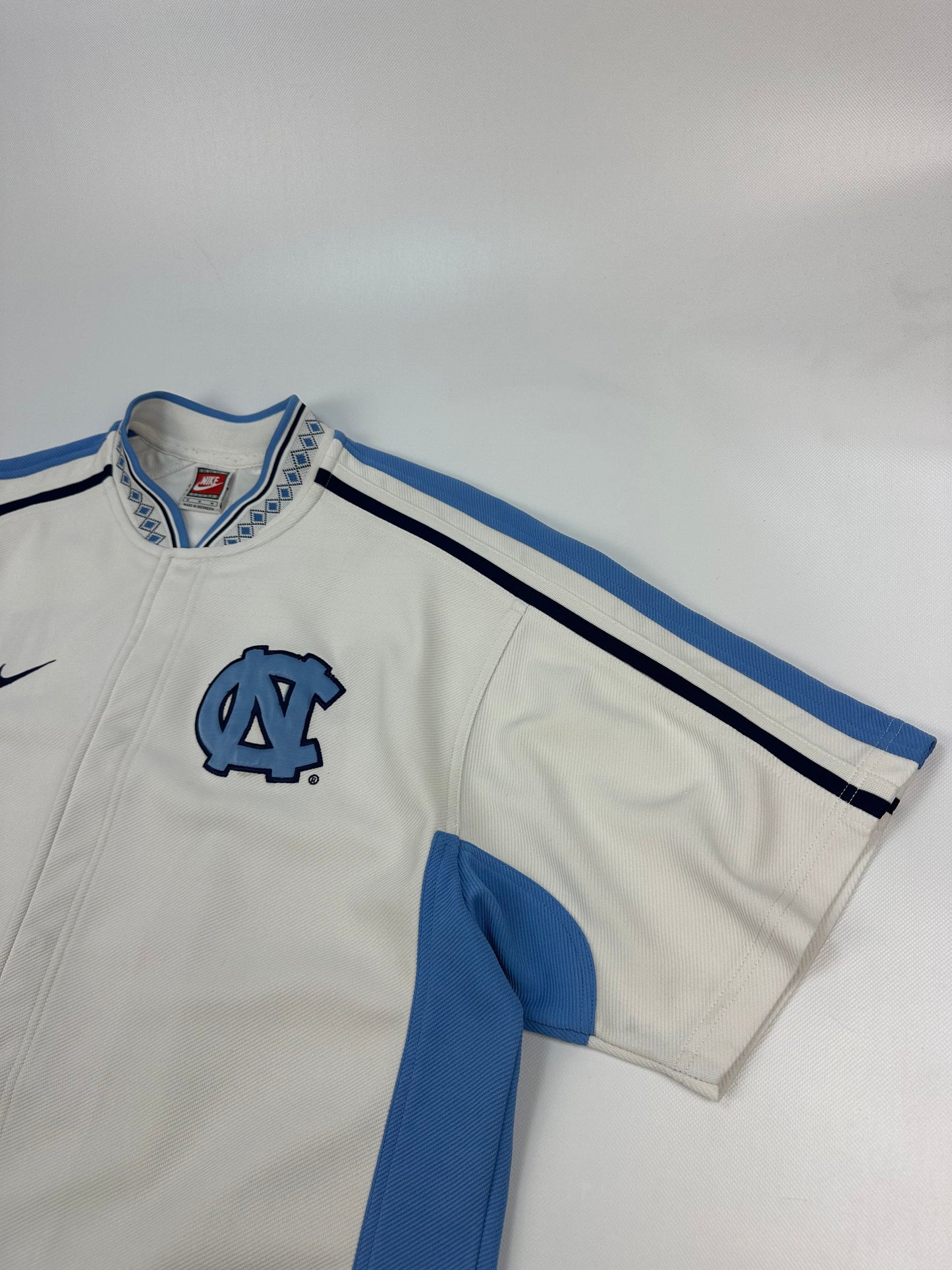 Vintage Nike North Carolina Baseball Trikot blau/weiß Gr. M