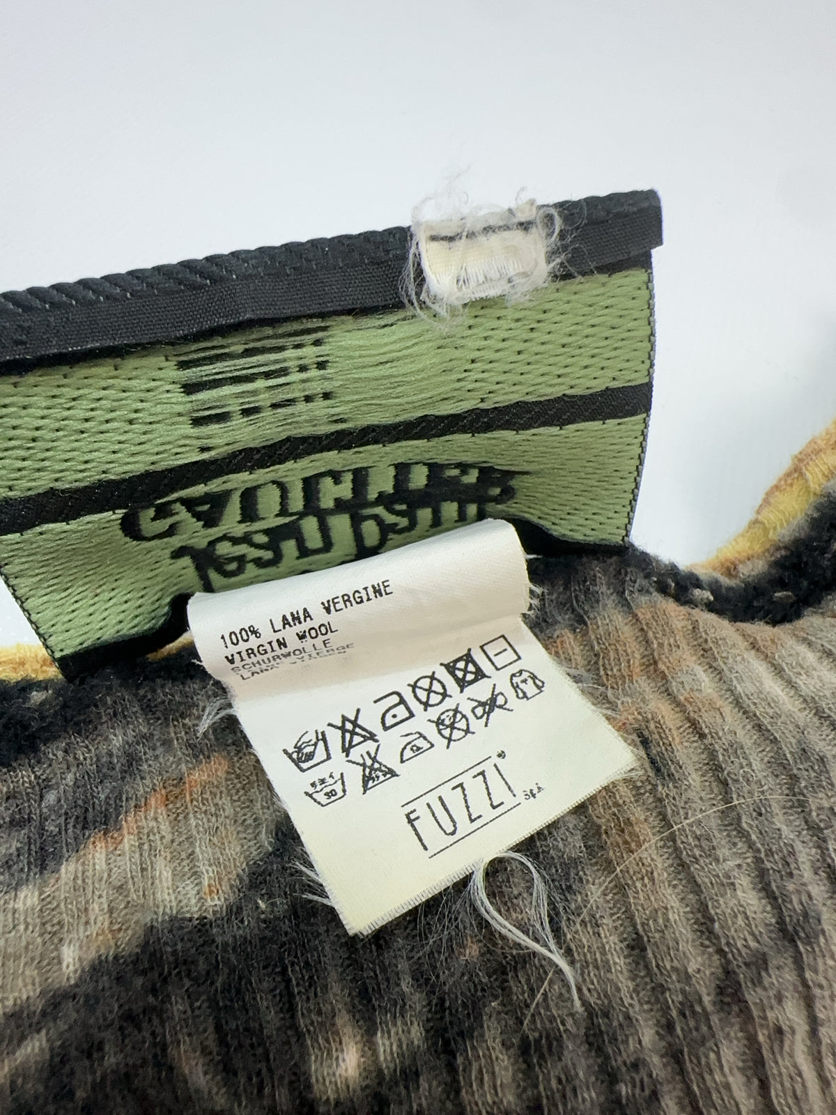 Jean Paul Gaultier AW 2003 Spider Skeleton Wool Pullover