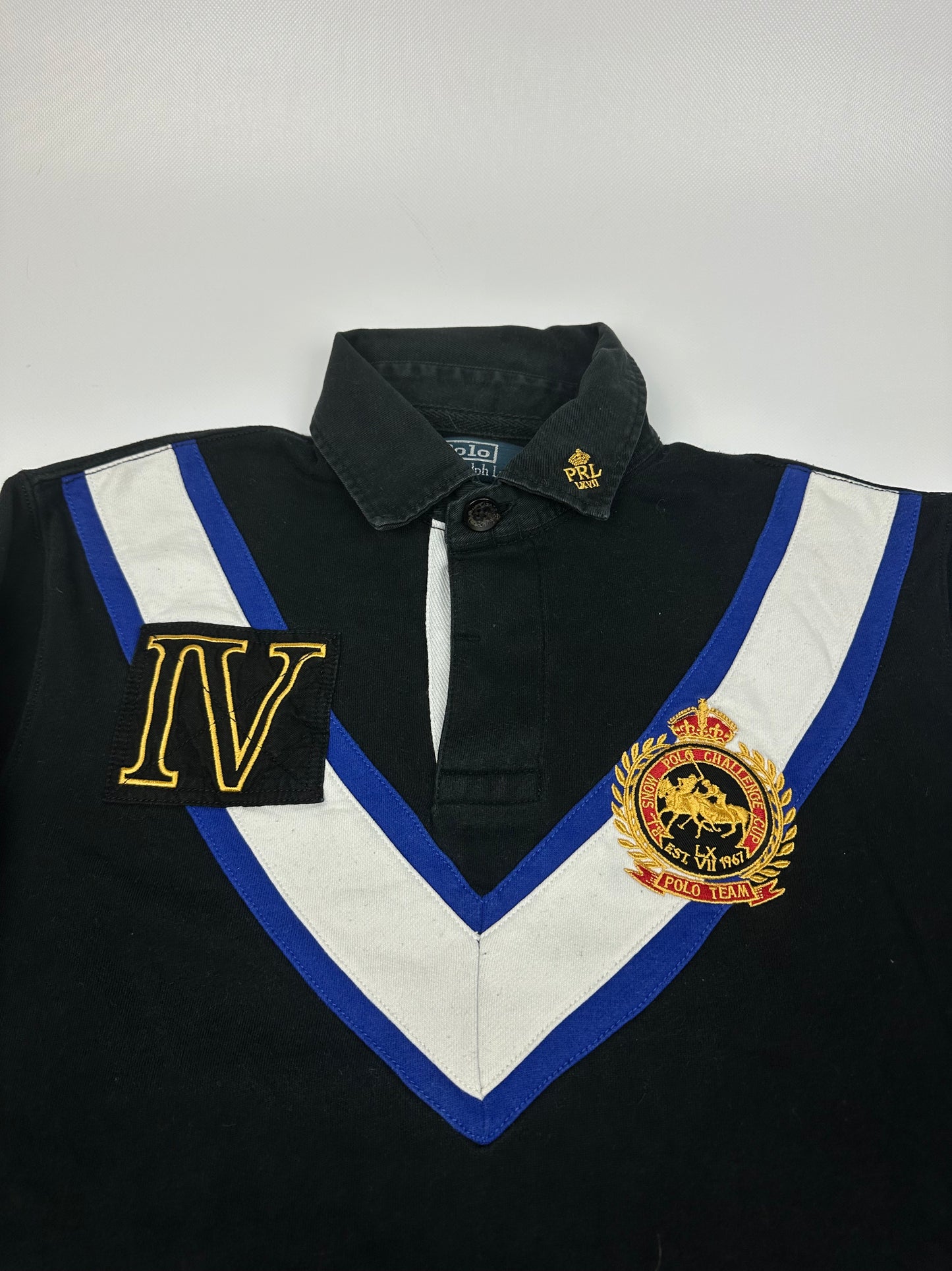 Vintage Ralph Lauren Pullover schwarz Gr. M