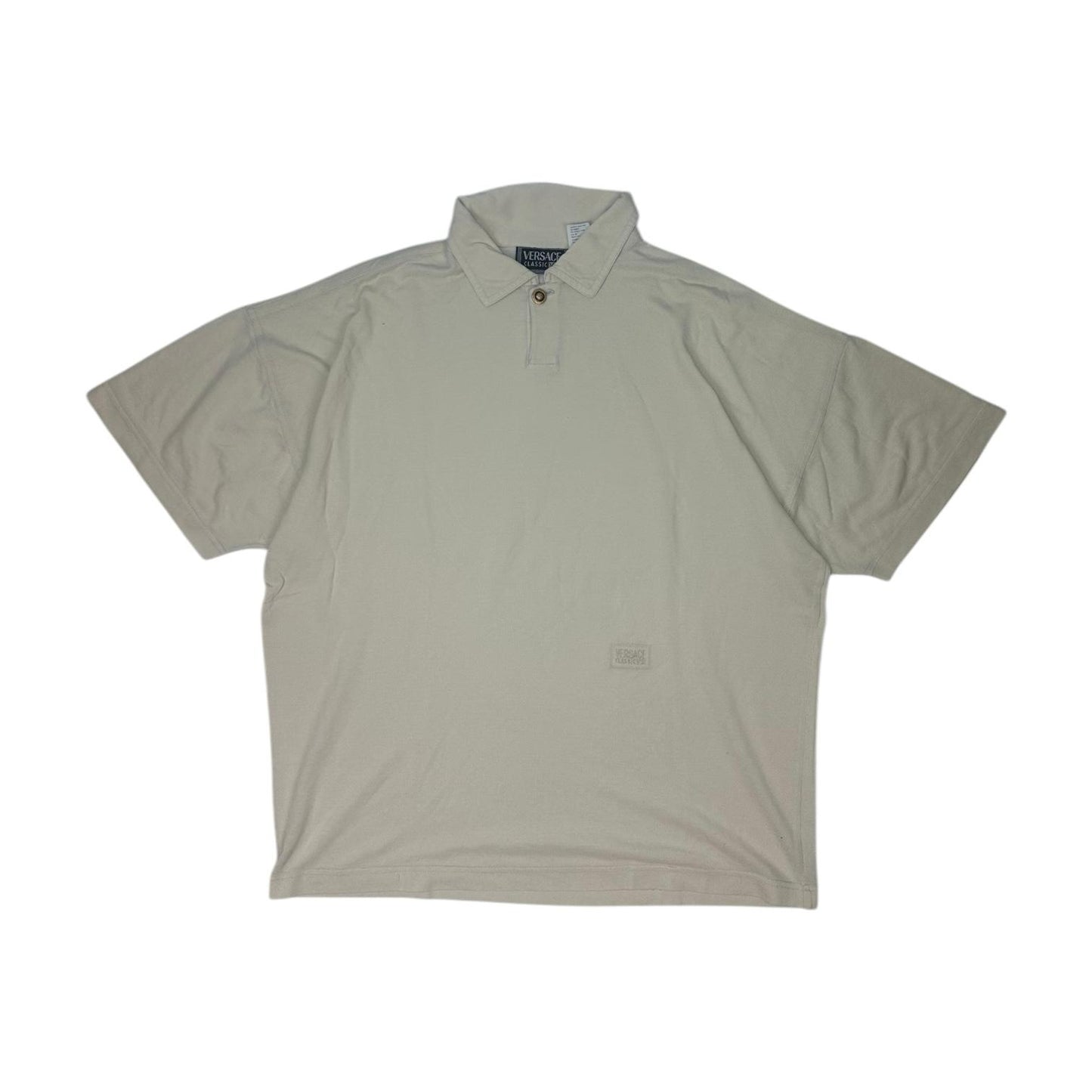 Versace Polo Hemd beige Gr. L/XL