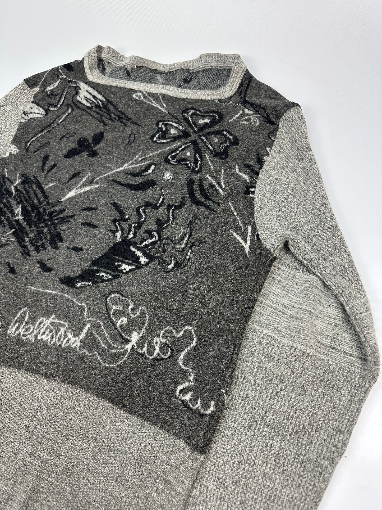 Vintage Vivienne Westwood Pullover grau Gr. M