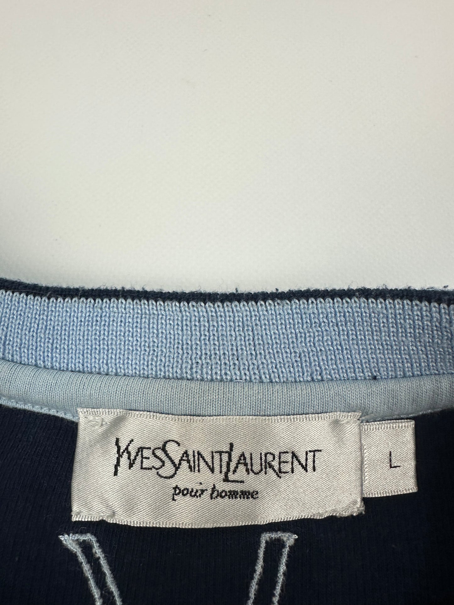 Vintage Yves Saint Laurent Pullover navy Gr. L