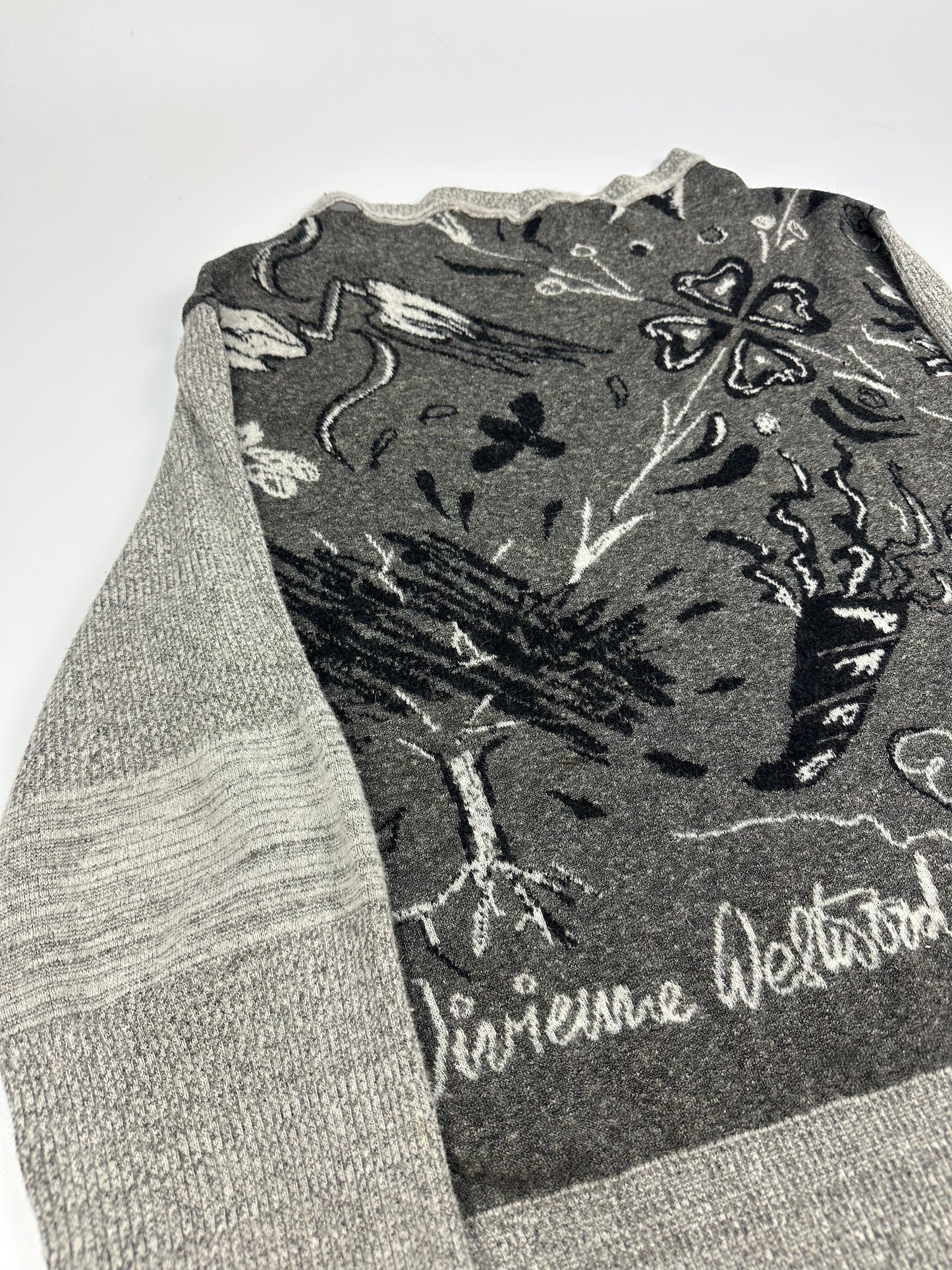 Vintage Vivienne Westwood Pullover grau Gr. M