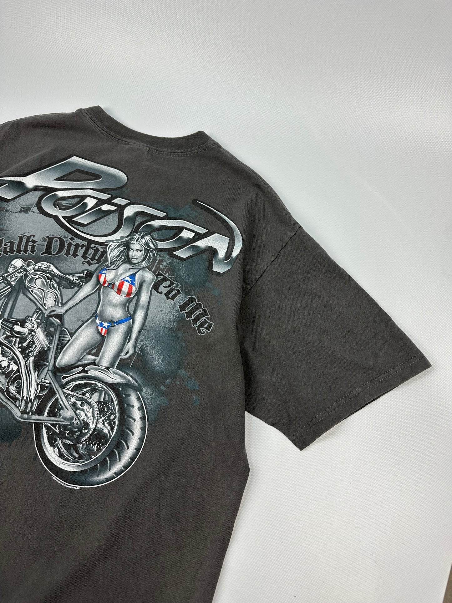 Vintage Poison T-Shirt grau XL