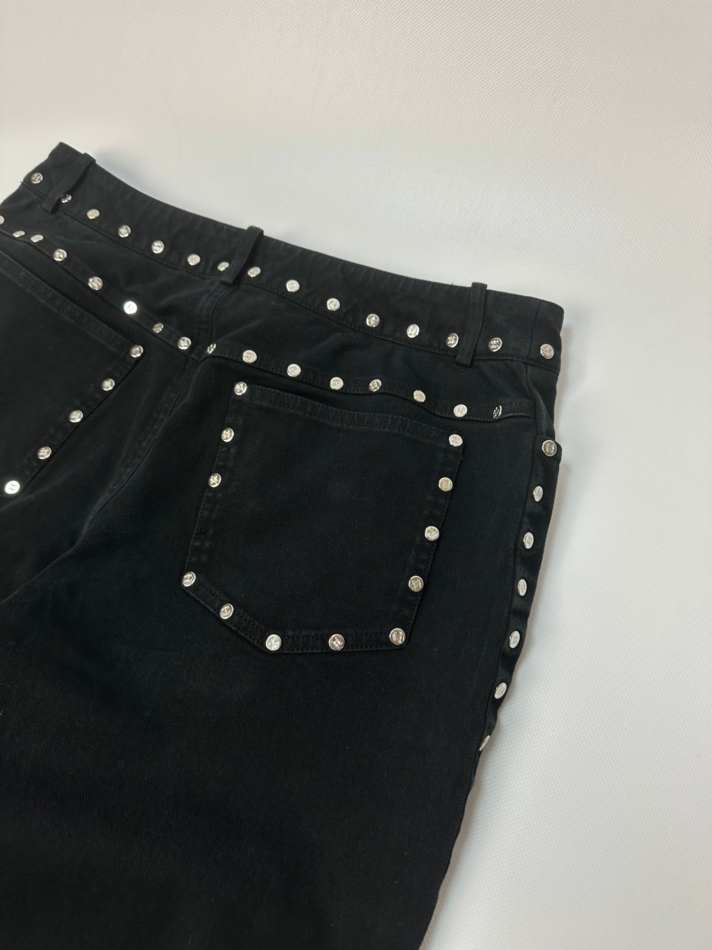 Vintage Celine Jeanshose schwarz Gr. 40