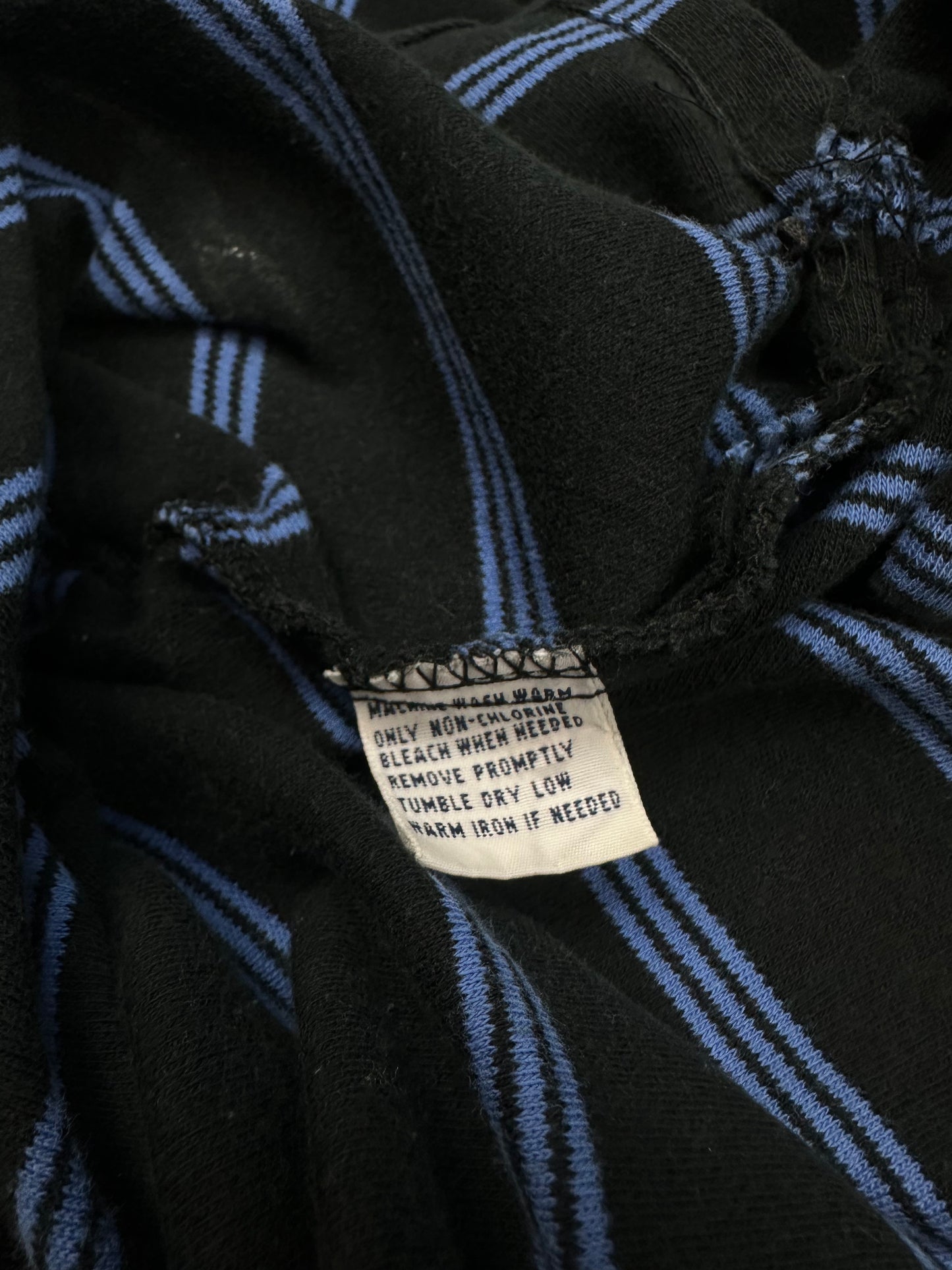 Vintage Polo Ralph Lauren Polohemd blau/schwarz XL