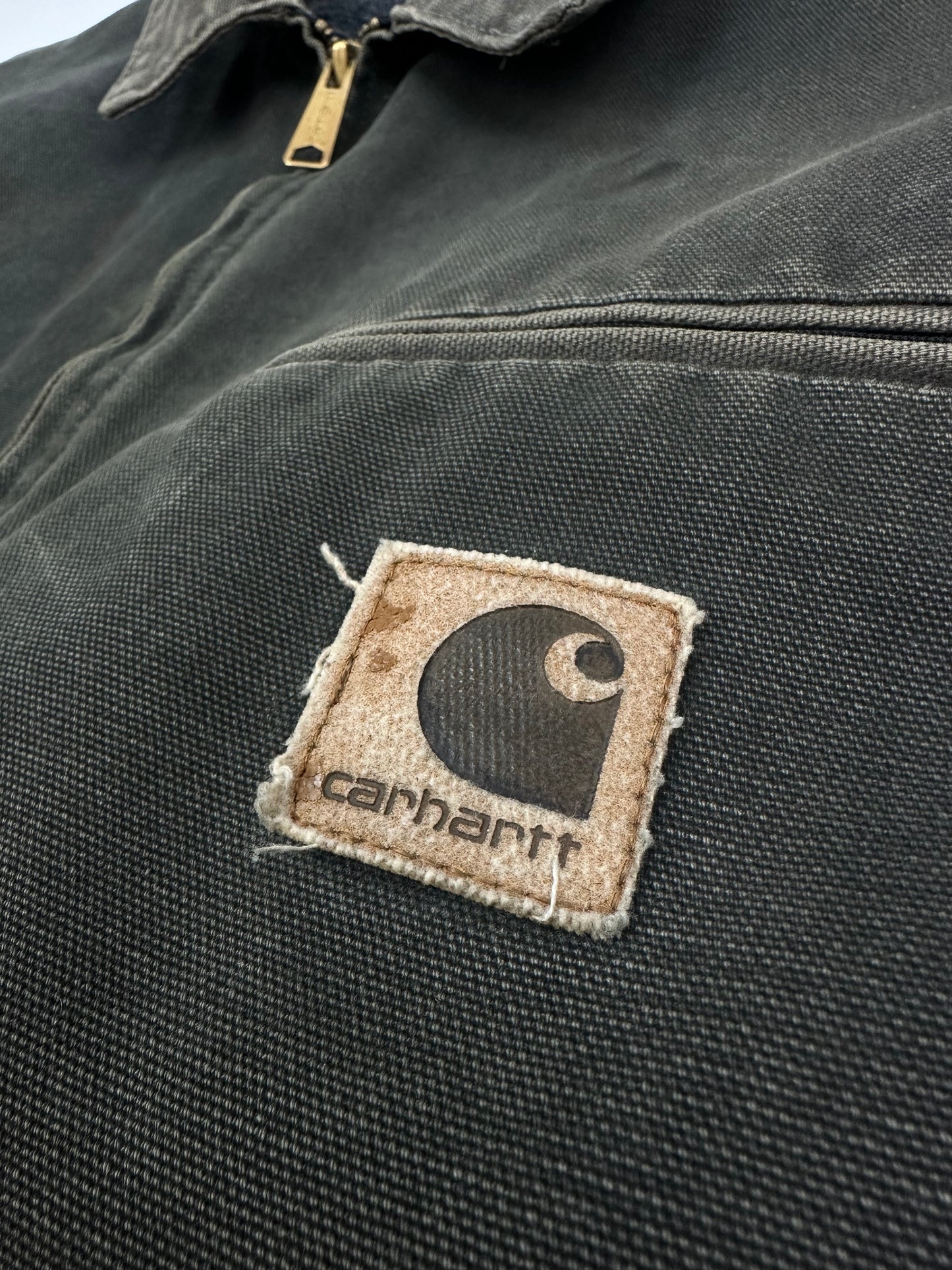Vintage Carhartt Detroit Jacke grau/braun Gr. XXL