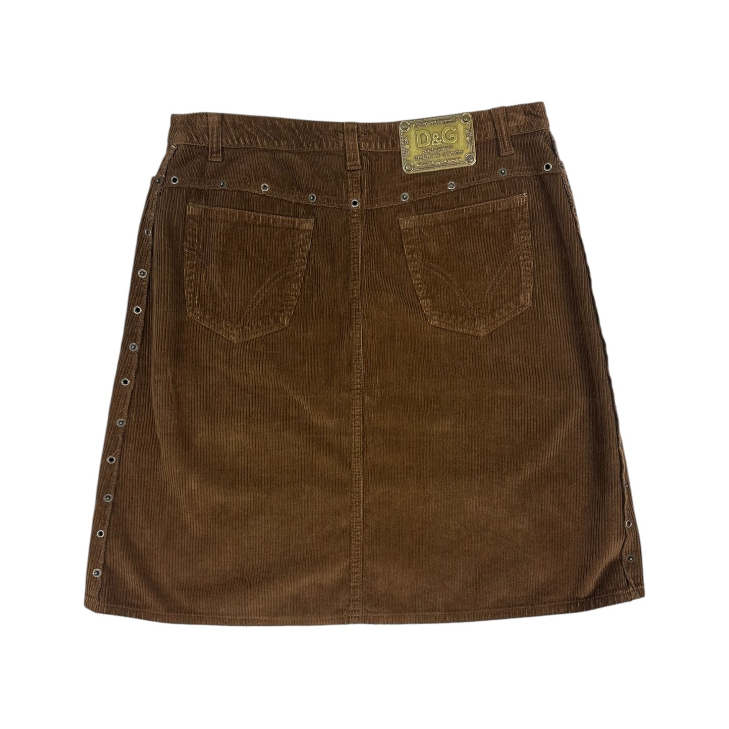 Vintage Dolce & Gabbana Rock braun Gr. 32