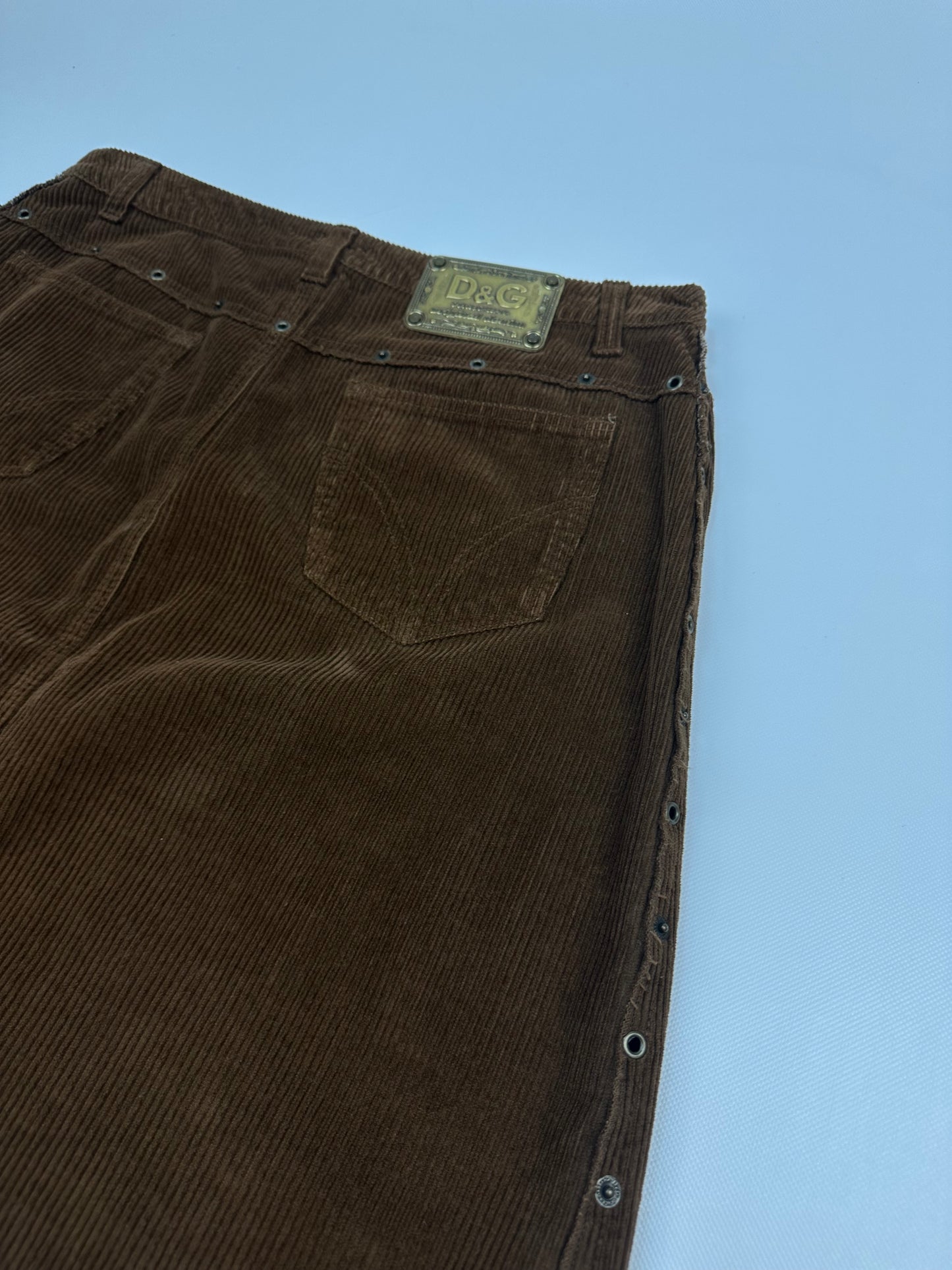 Vintage Dolce & Gabbana Rock braun Gr. 32