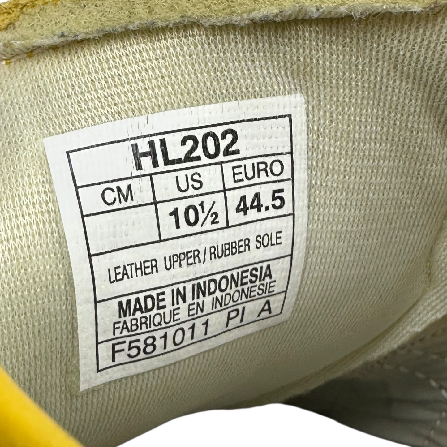 Vintage Onitsuka Tiger Schuhe gelb 44,5