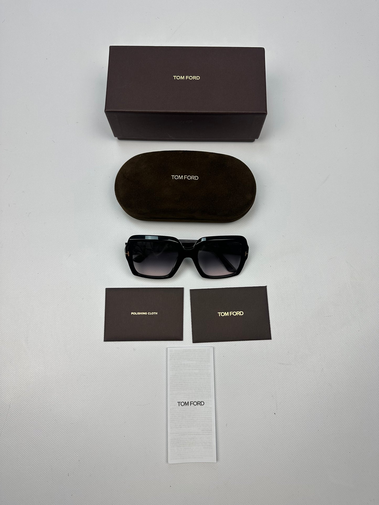 Vintage Tom Ford Sonnenbrille schwarz