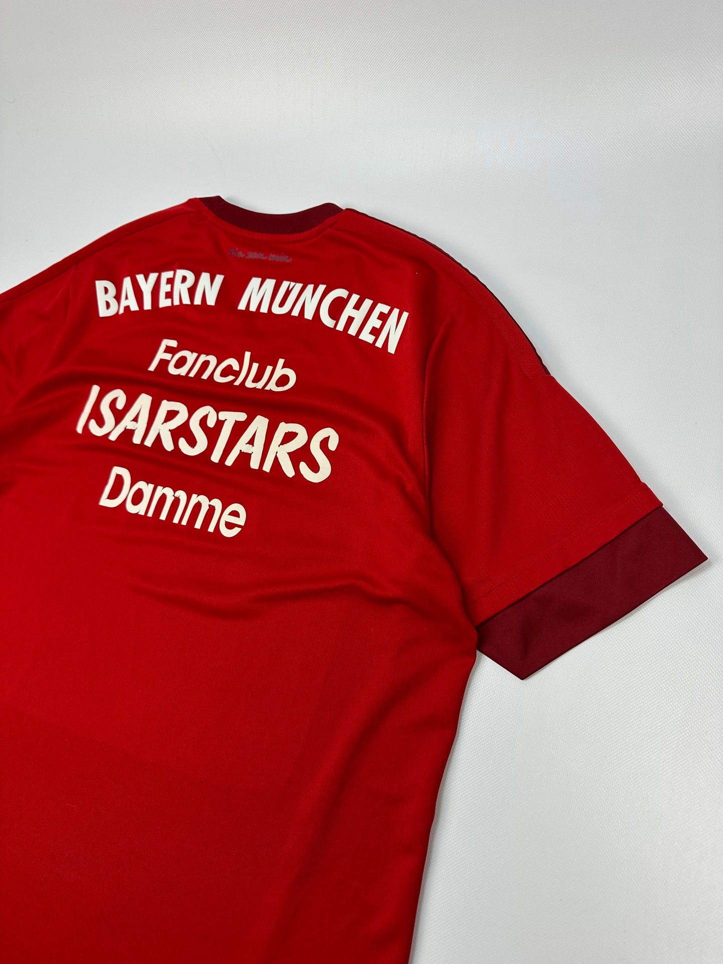 Vintage Adidas Bayern München Fußballtrikot rot L