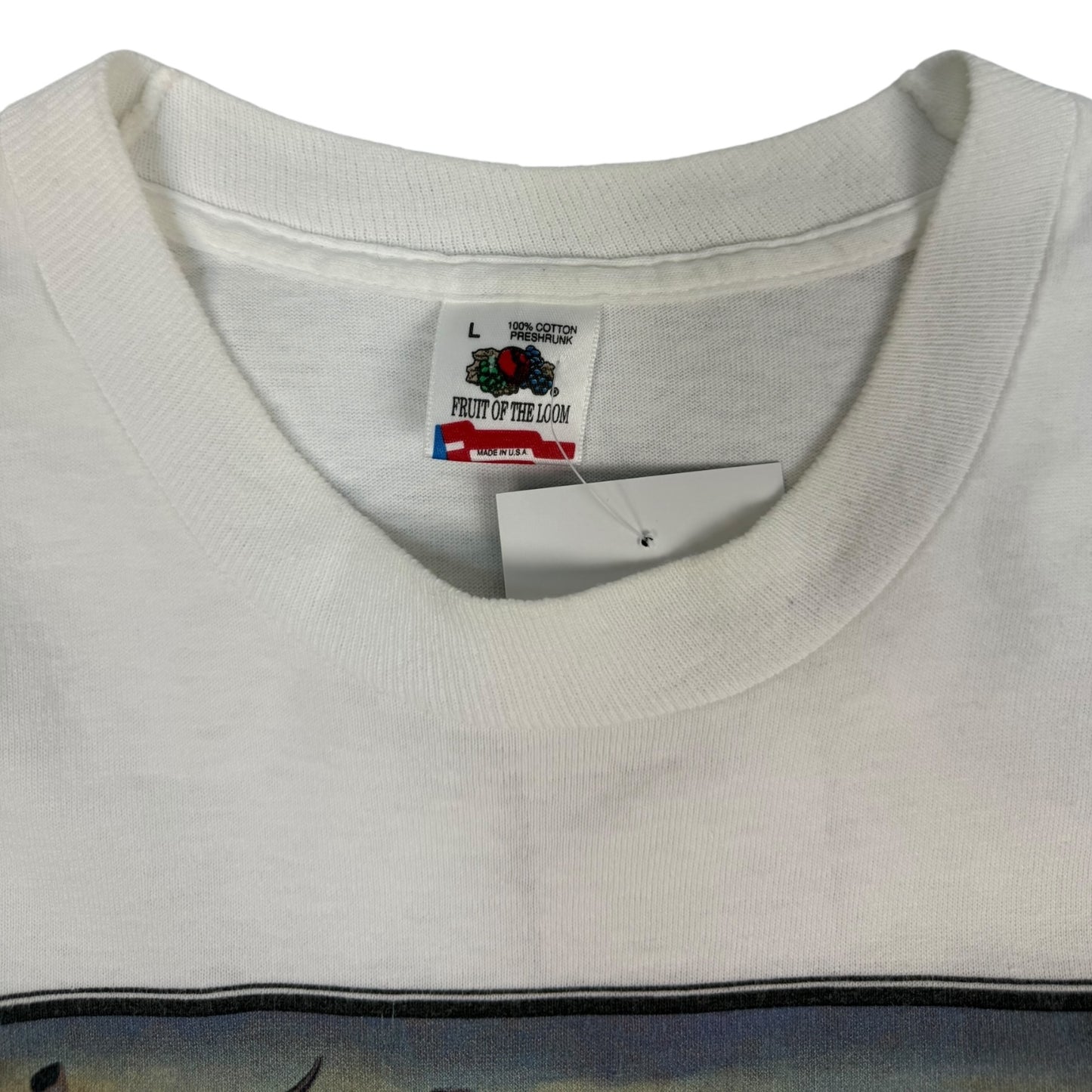 Vintage Salvador Dali T-Shirt weiß L