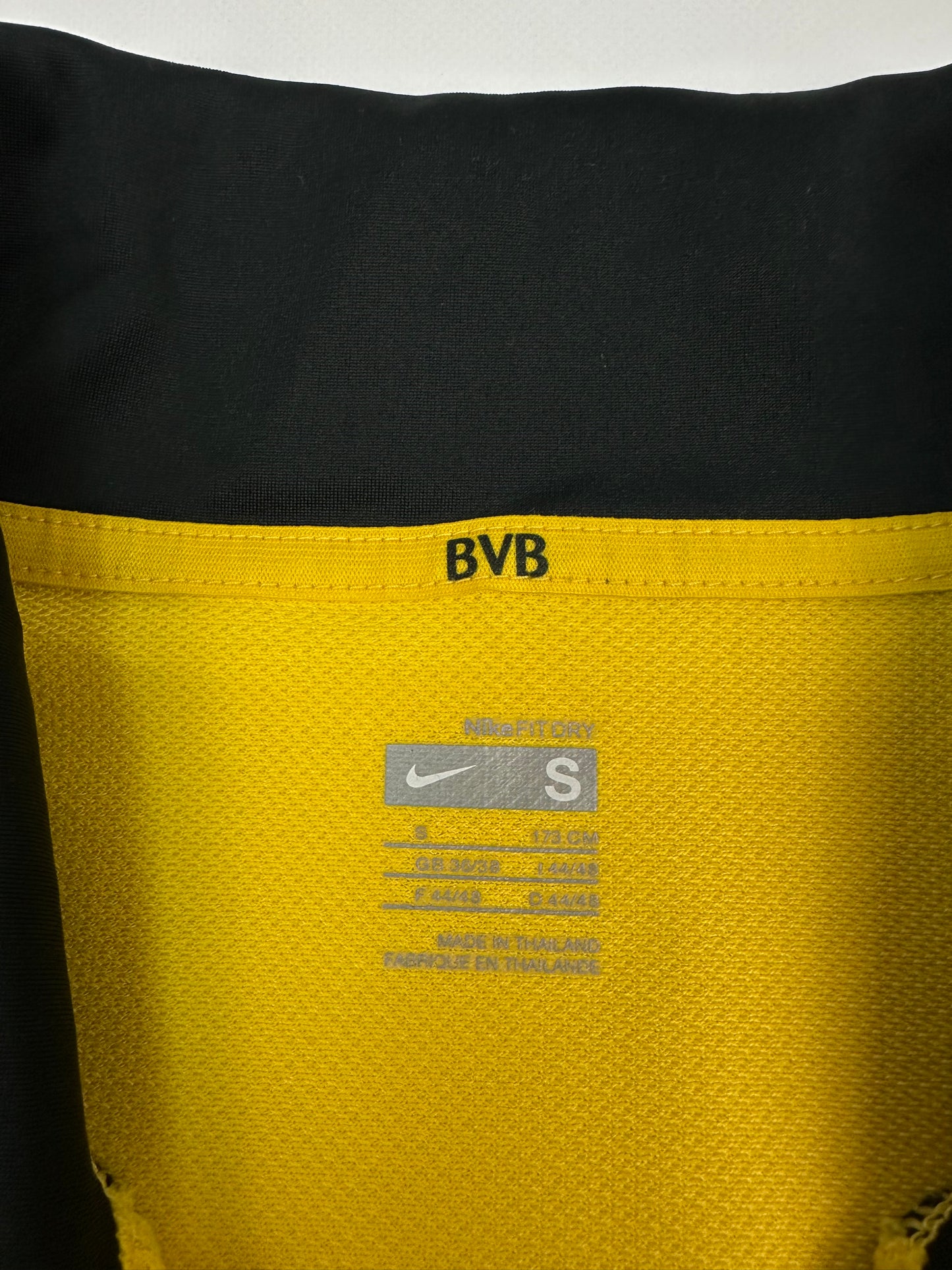 Vintage Nike Dortmund Fußball Trikot schwarz/gelb Gr. S
