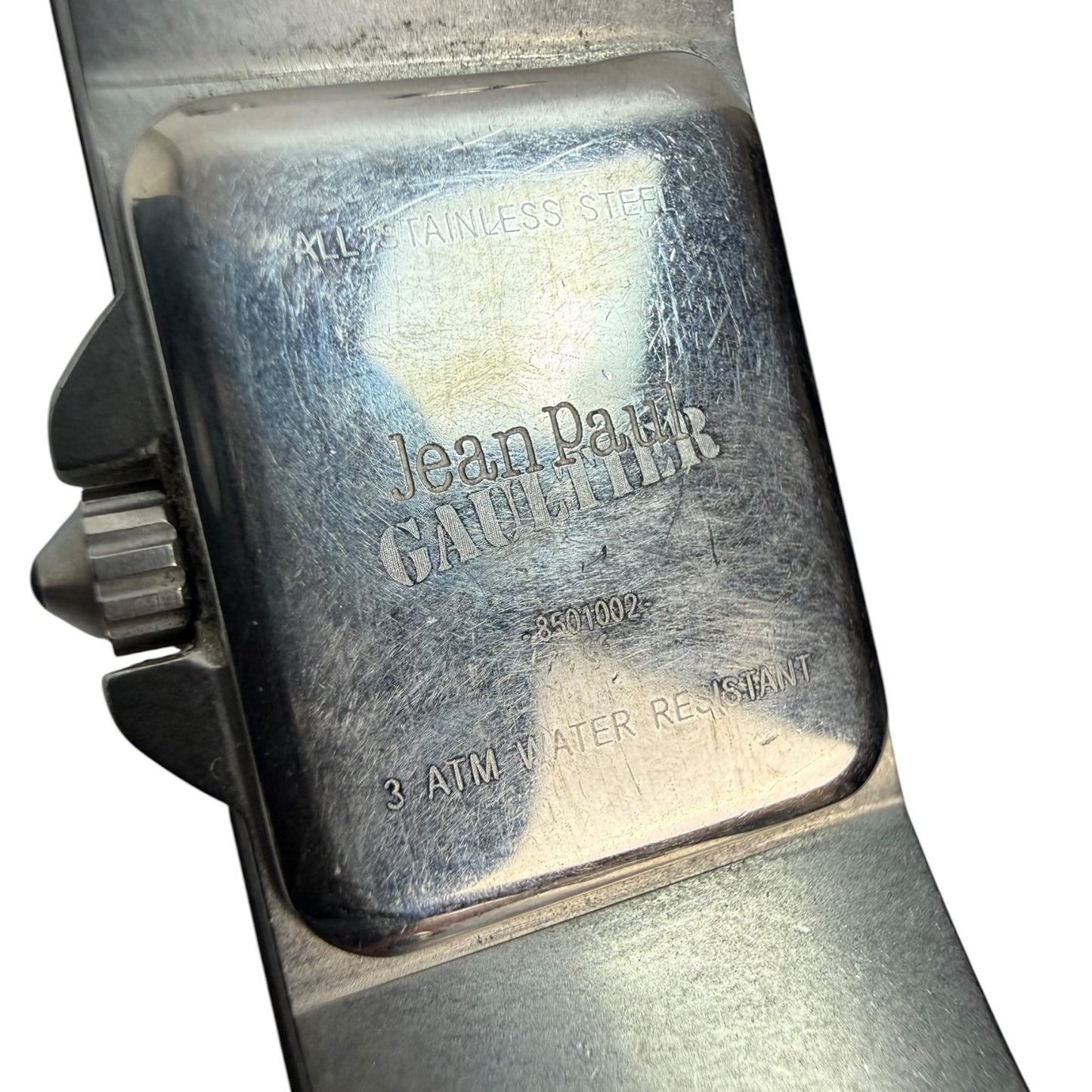 Vintage Jean Paul Gaultier Armbanduhr Silber