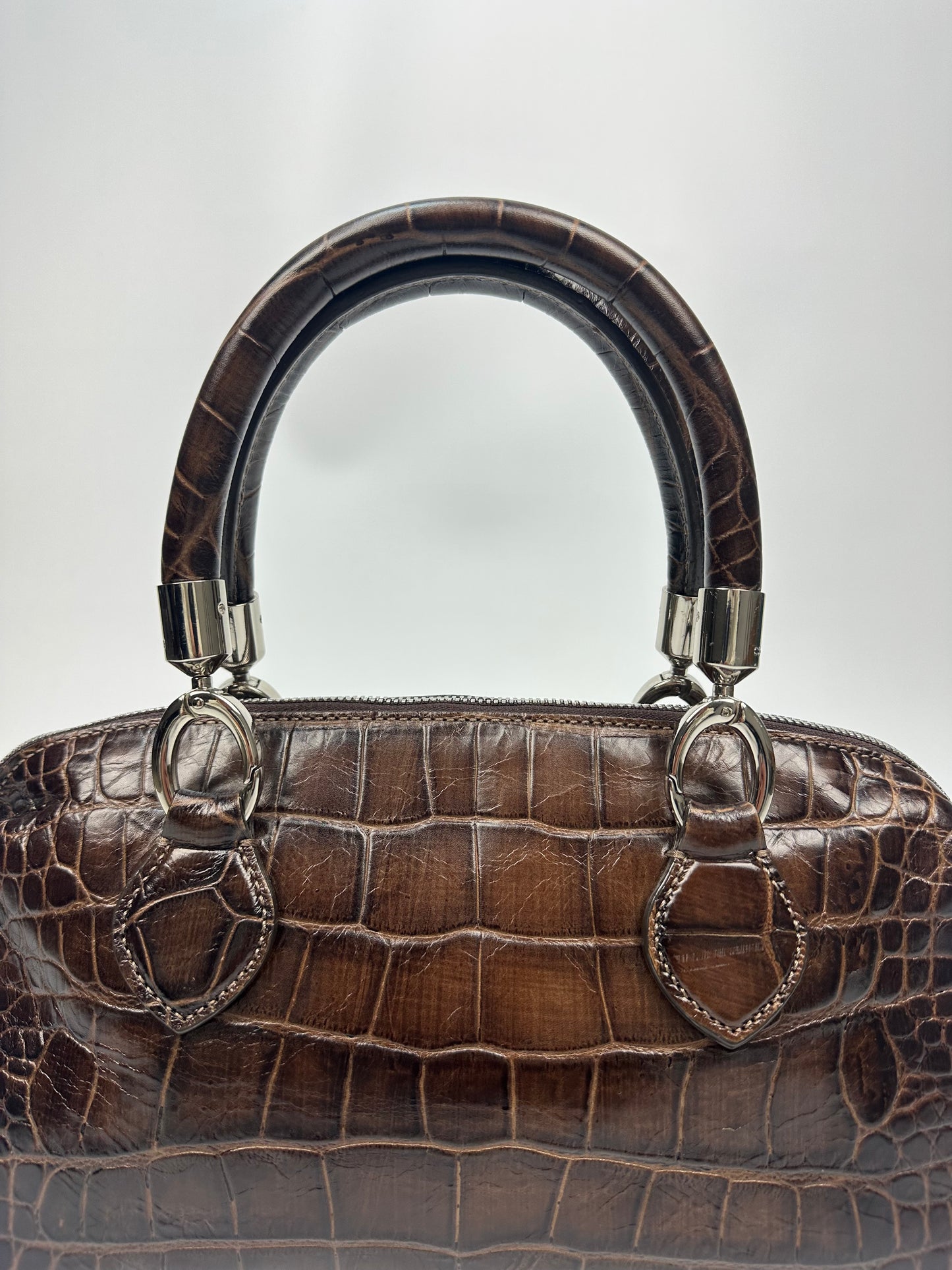 Vintage Coccinelle Handtasche braun