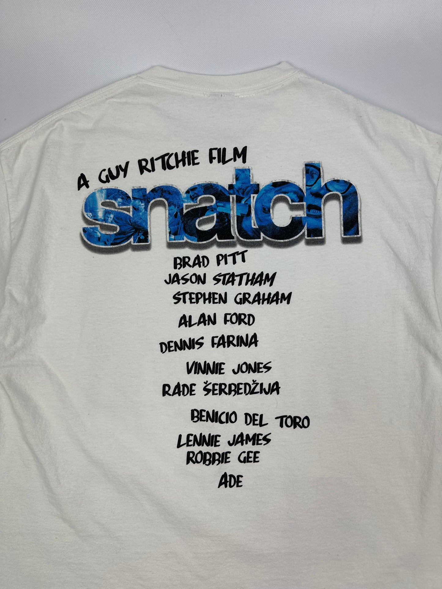 Vintage "Snatch" Movie T-Shirt weiß XXL