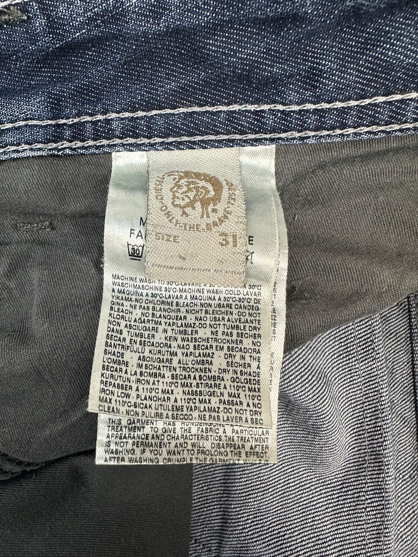 Vintage Diesel Jeans Hose blau Gr. 31