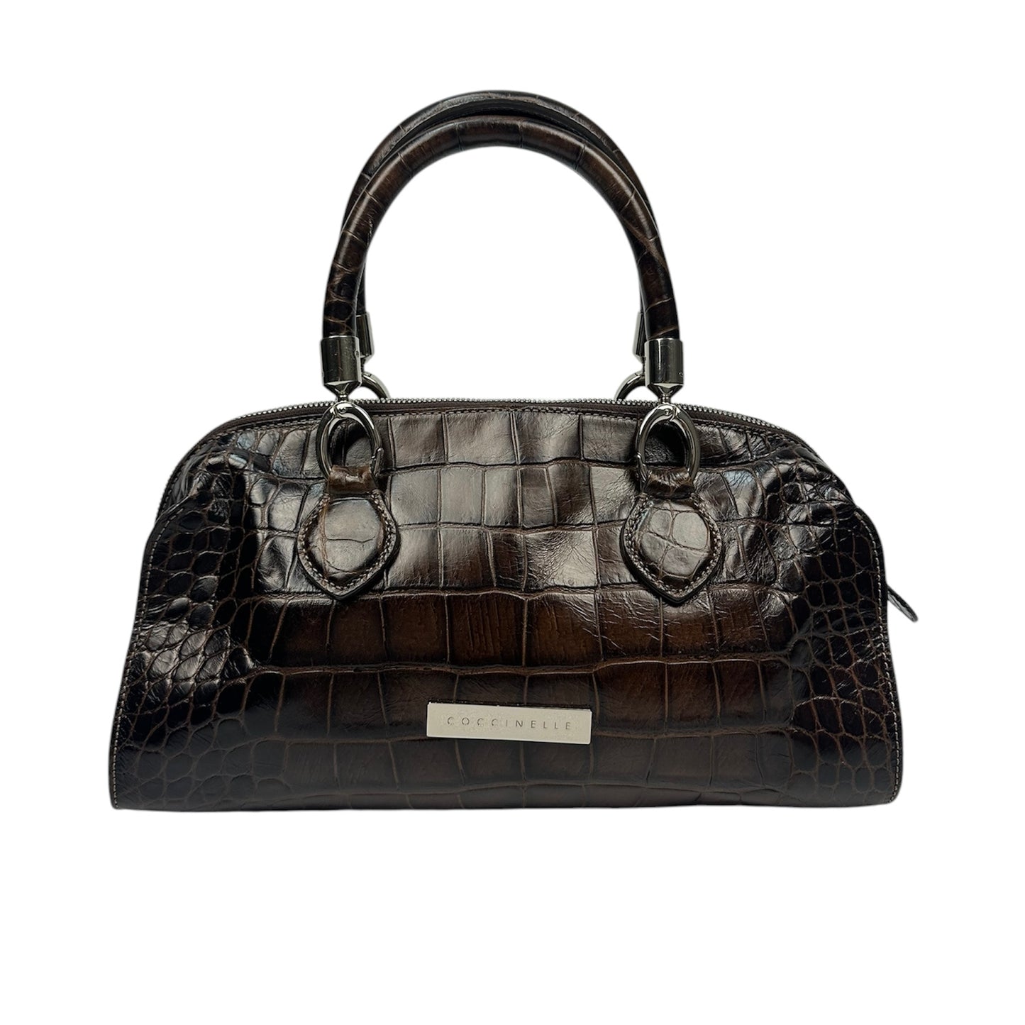 Vintage Coccinelle Handtasche braun