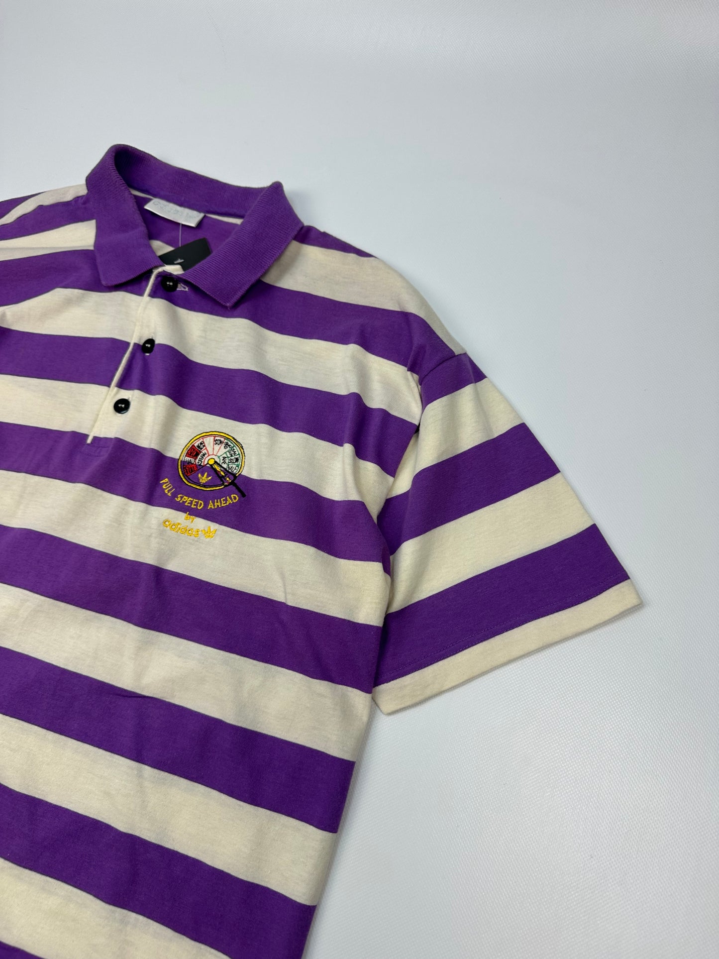 Vintage Adidas Polo lila L