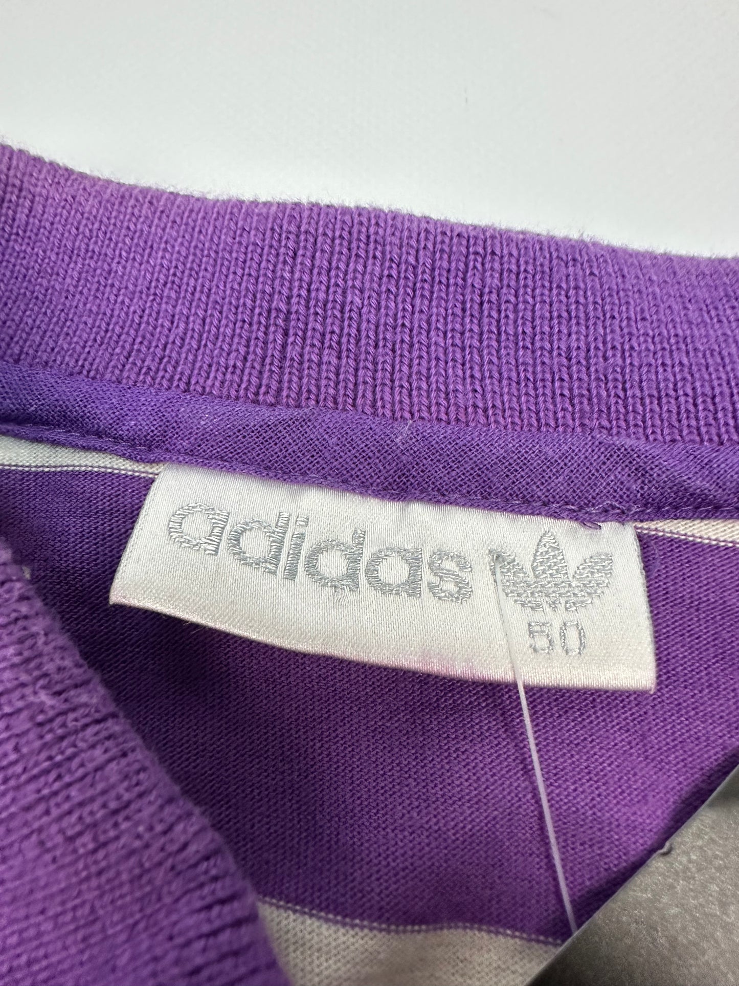 Vintage Adidas Polo lila L