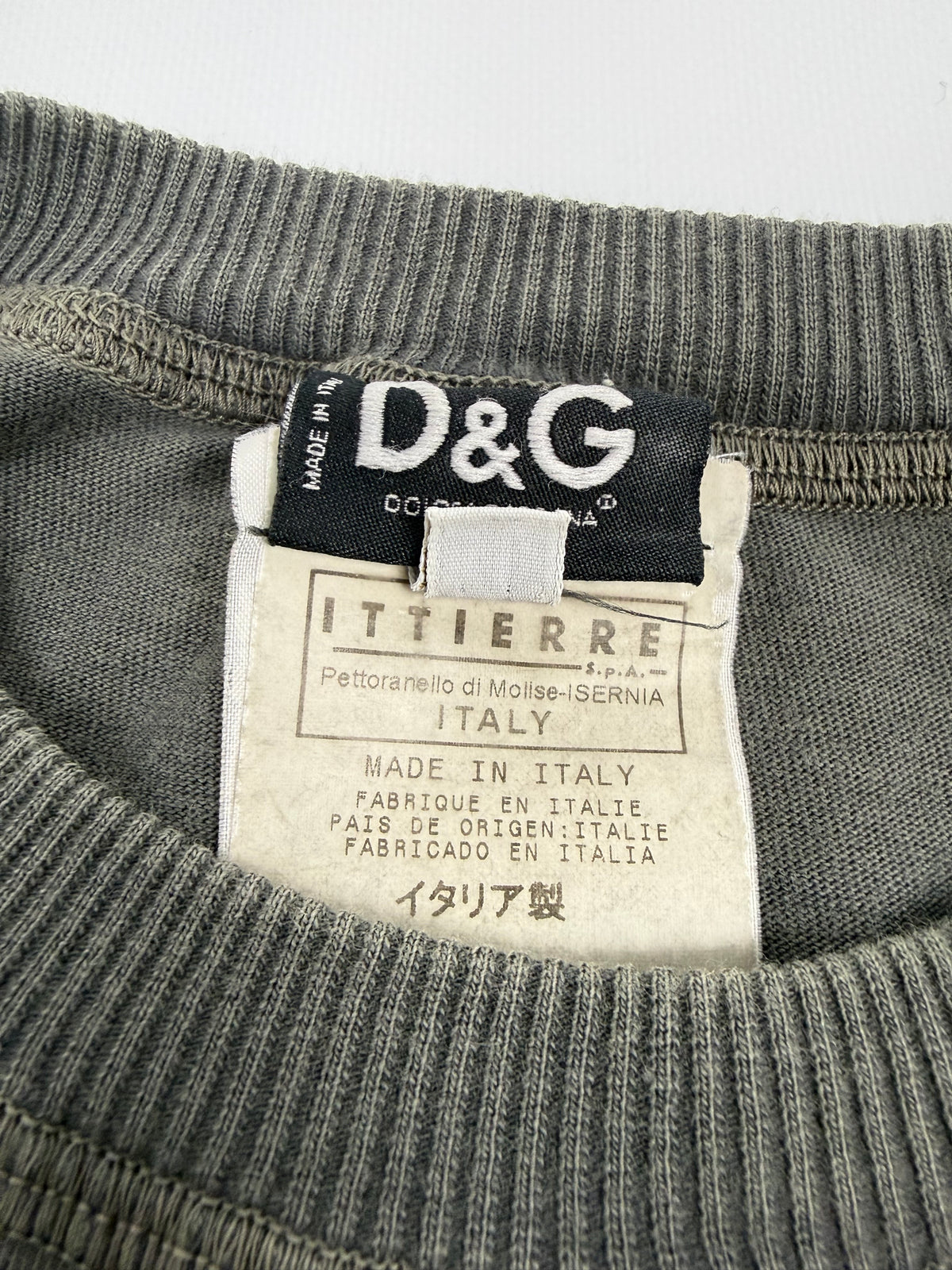 Dolce & Gabbana AW 2003 "Simply Superlative Deluxe" Longsleeve