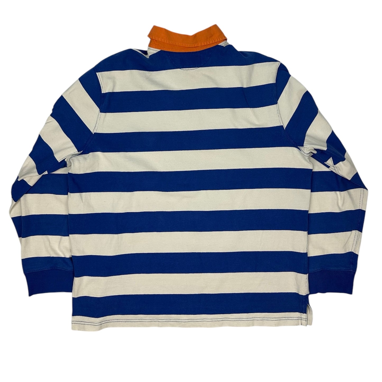 Vintage Polo Ralph Lauren Polohemd blau/weiß XXL